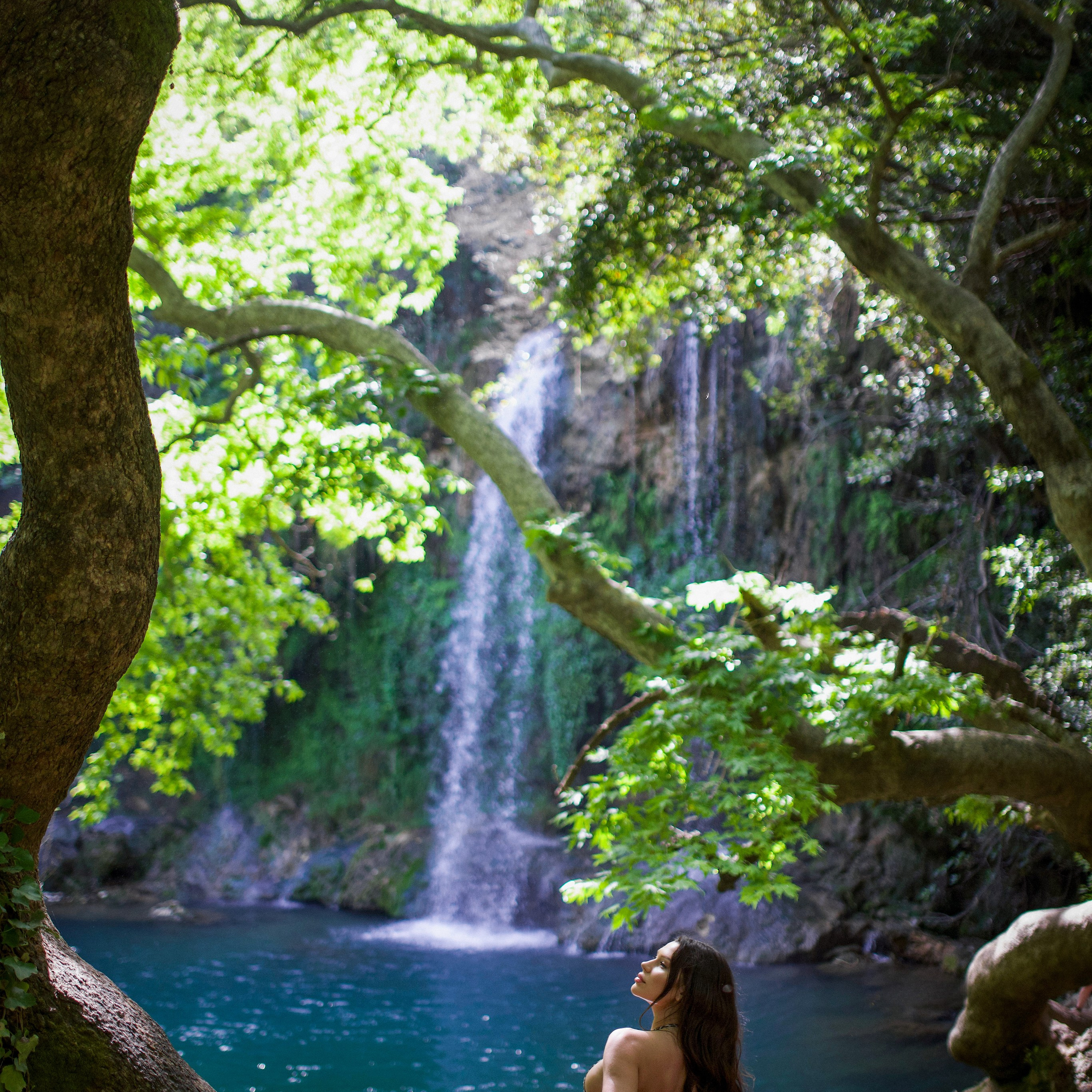 Фотосессия на водопаде Куршунлу. Фотограф в Турции | Алания, Сиде, Белек, Анталия, Кемер)
