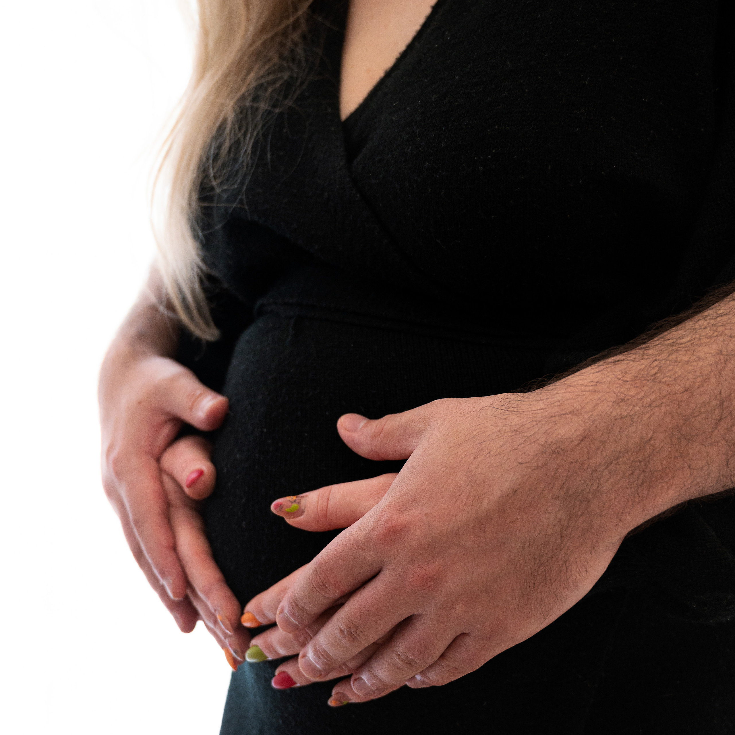 At-Home Pregnancy Photoshoot | Cozy & Natural Portraits. Rapley Photography | West Yorkshire Wedding & Portrait Photographer