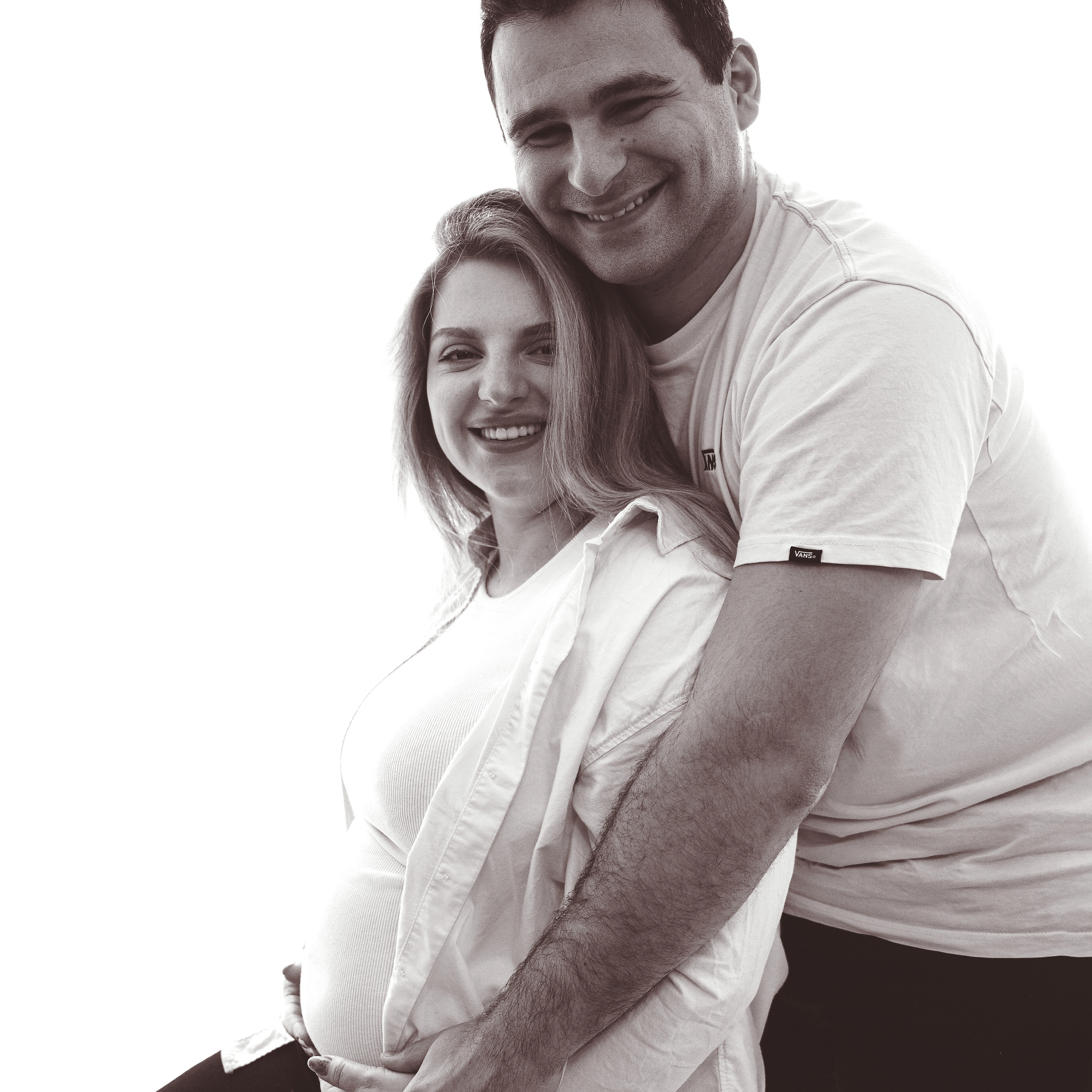 At-Home Pregnancy Photoshoot | Cozy & Natural Portraits. Rapley Photography | West Yorkshire Wedding & Portrait Photographer