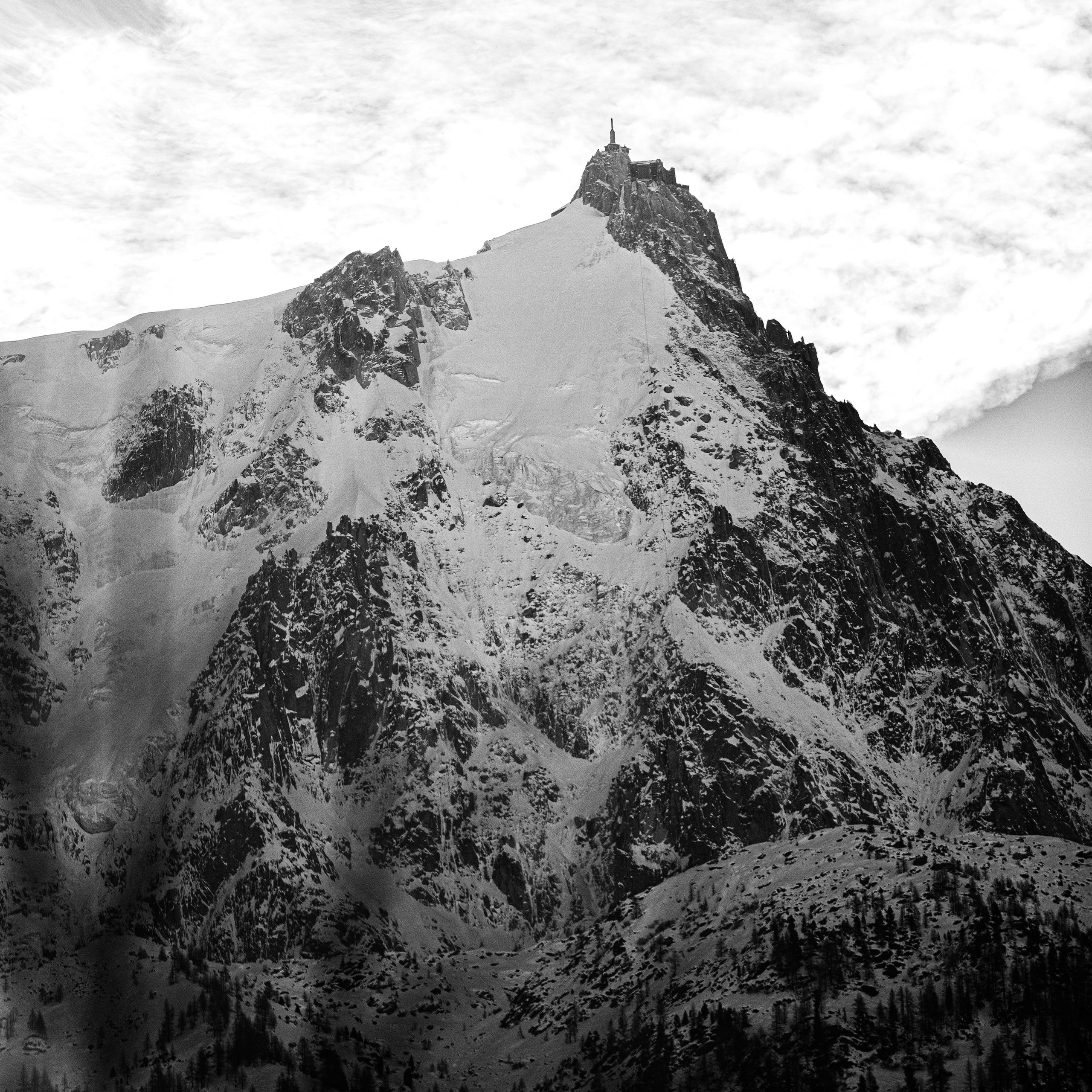 Le glacier des Bossons