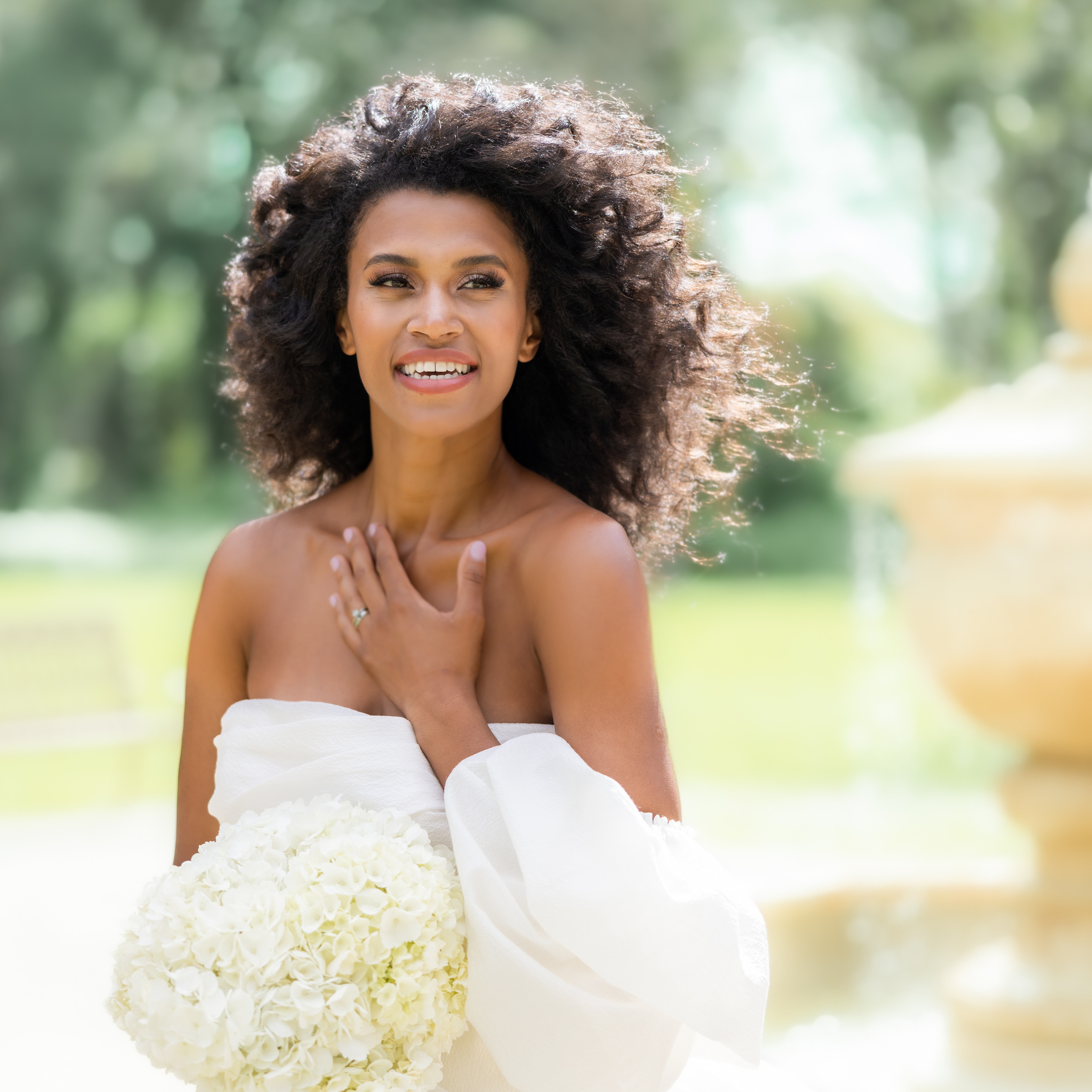 Portraits of the Brides at Spanish Monastery in Miami