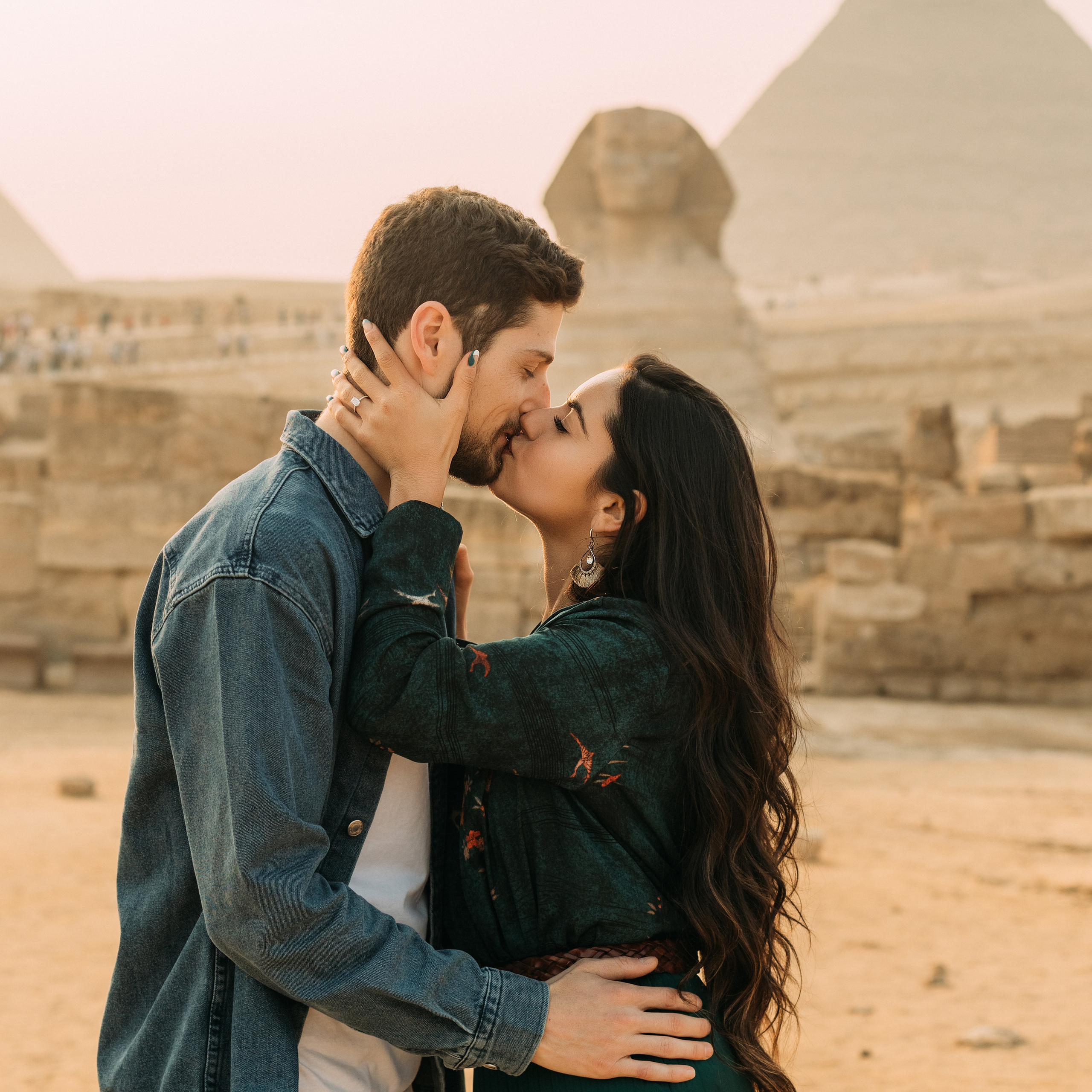 Счастливые влюбленные