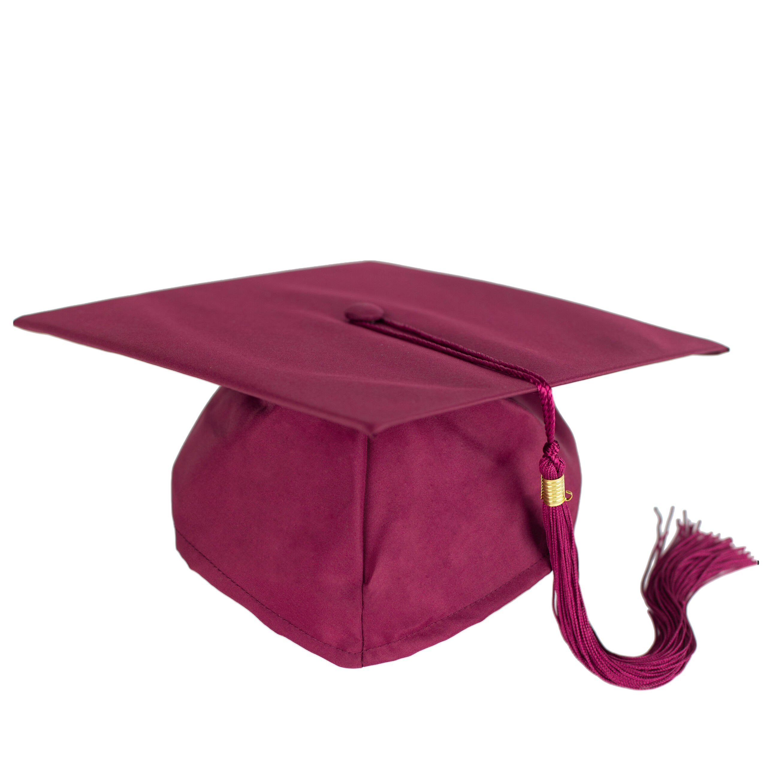 Абсолвентска шапка  цвят бордо за ученици и  студе. 🎓 Togiishapki.bg — Тоги и академични шапки за дипломиране на студенти, ученици и деца