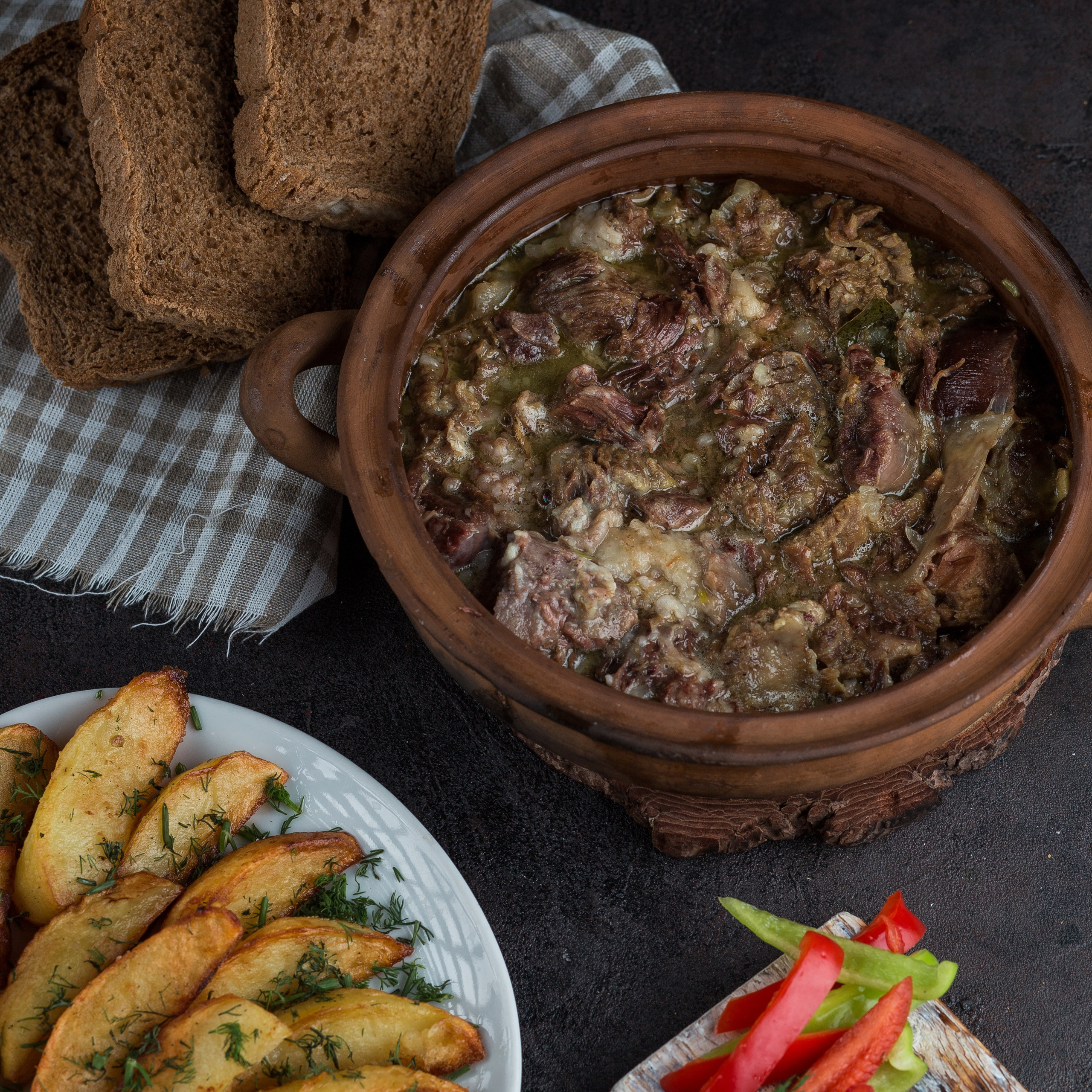 İştahaaçan yemək vizualı