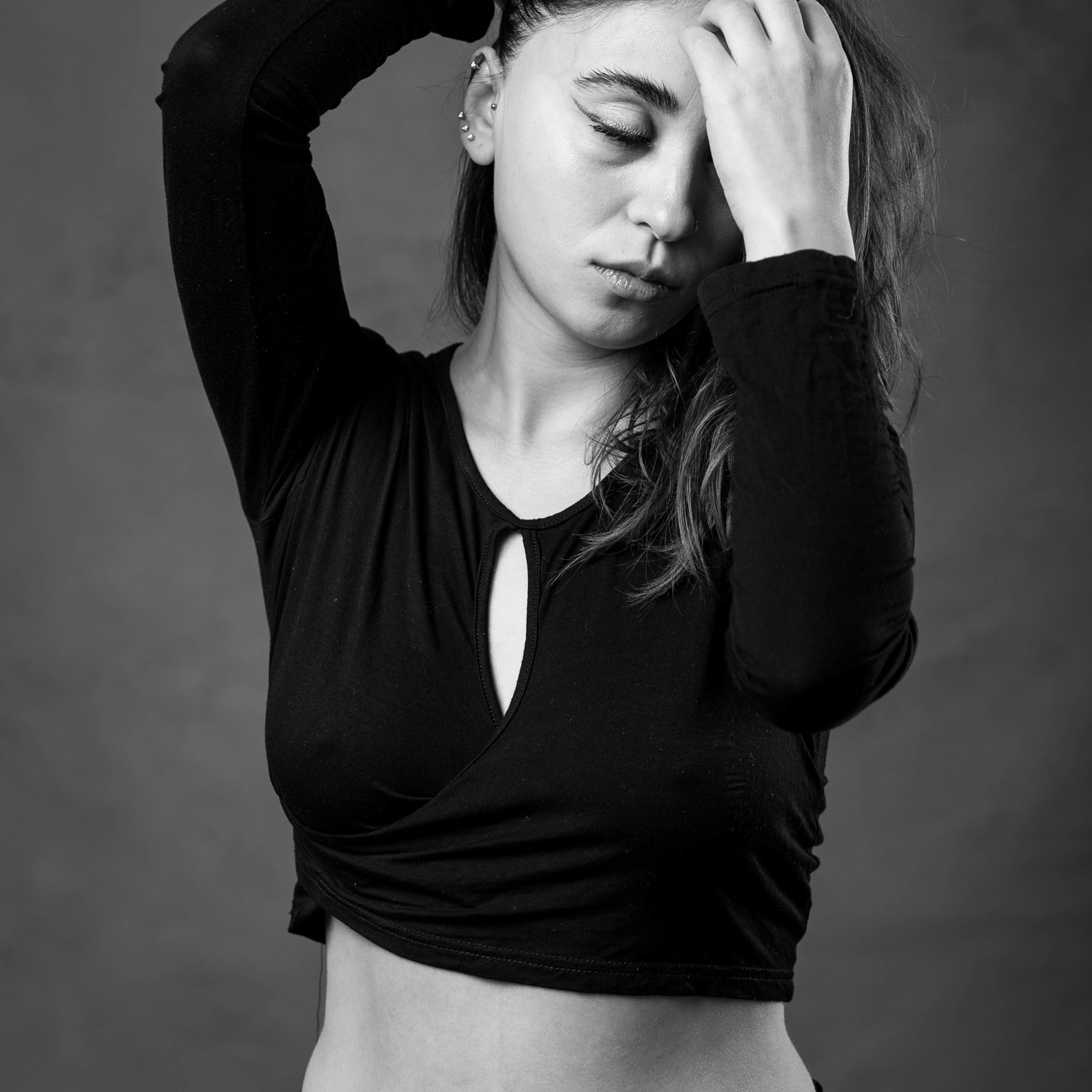 Instagram üçün qadın portreti