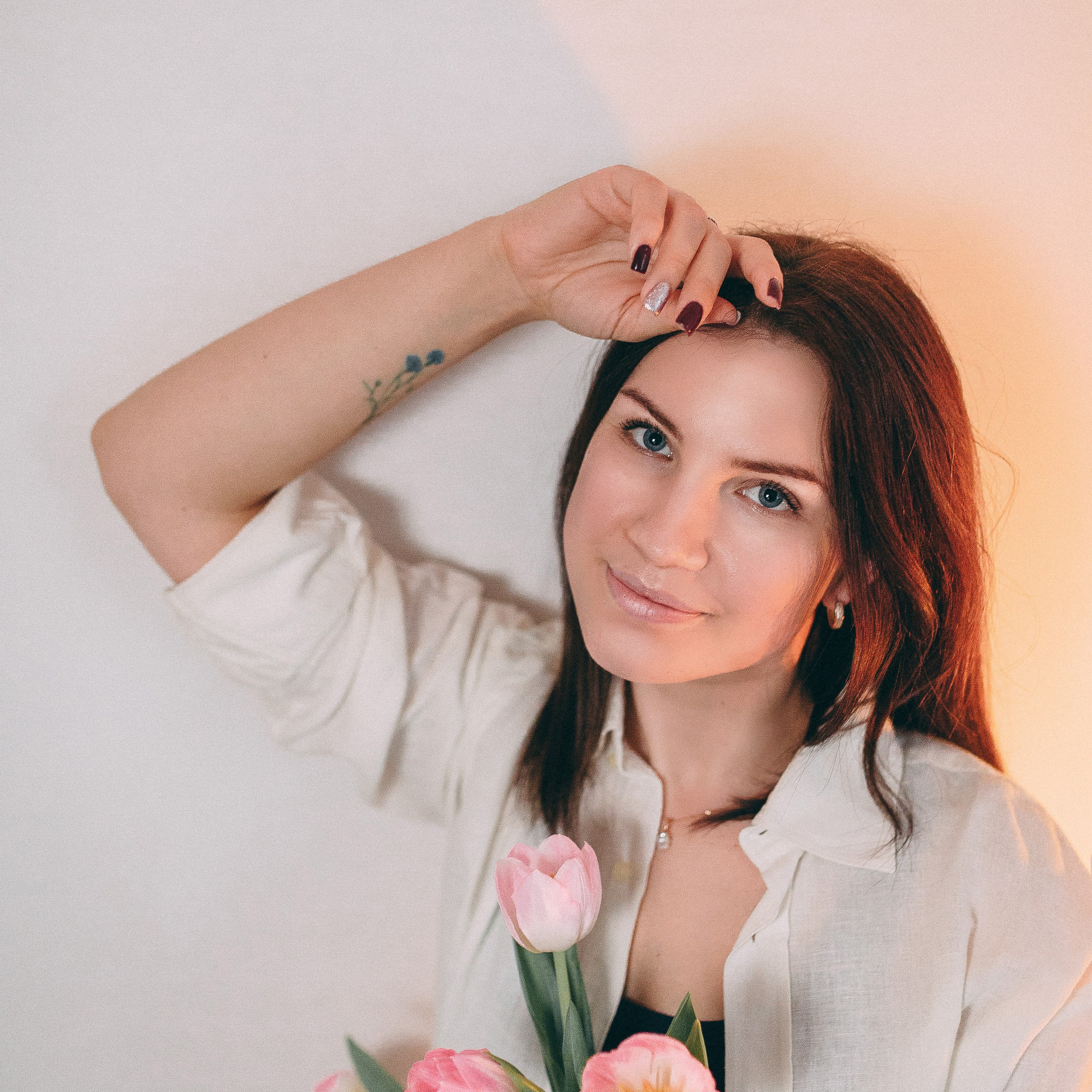 Individuāla ar tulpēm