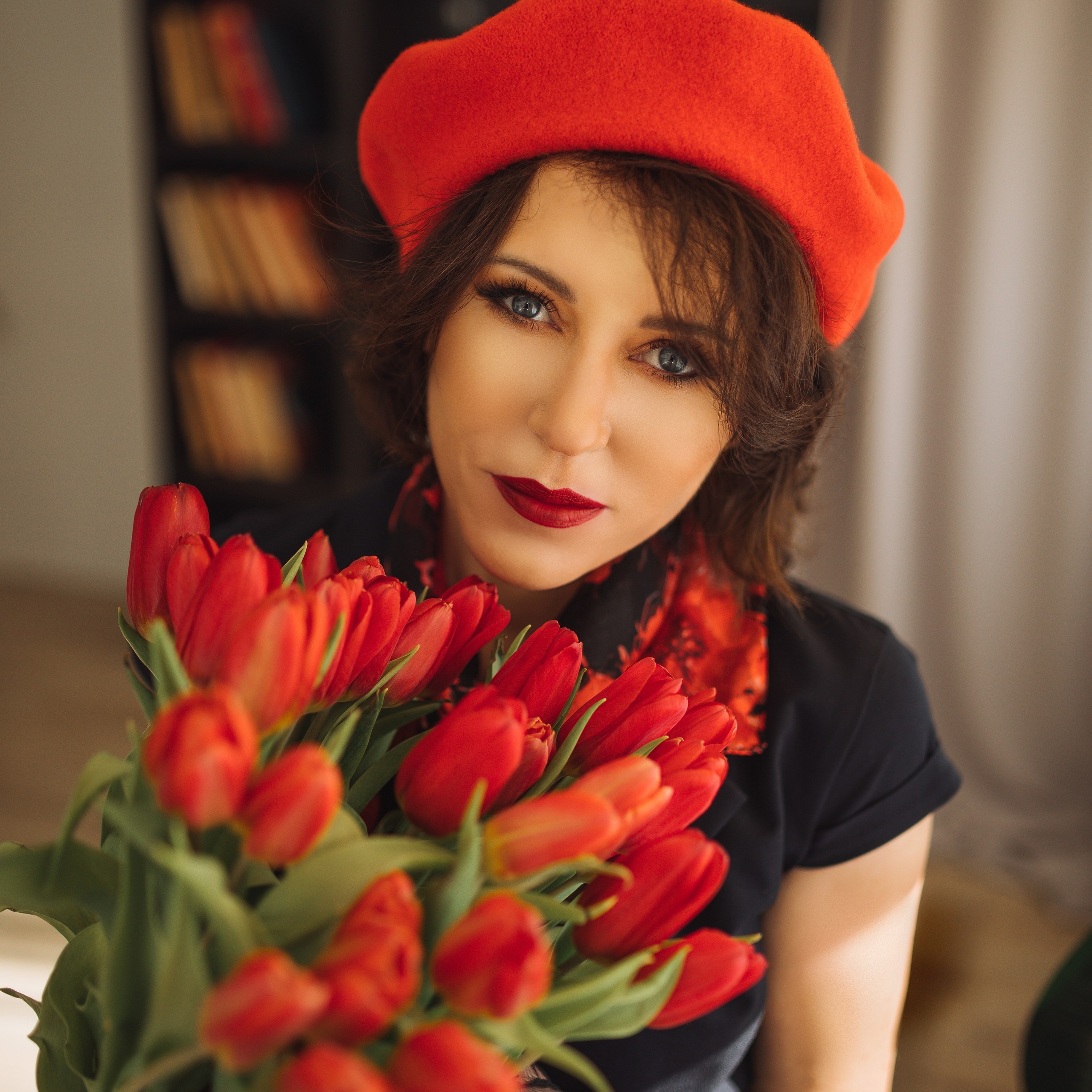 Individuālā sarkanos toņos