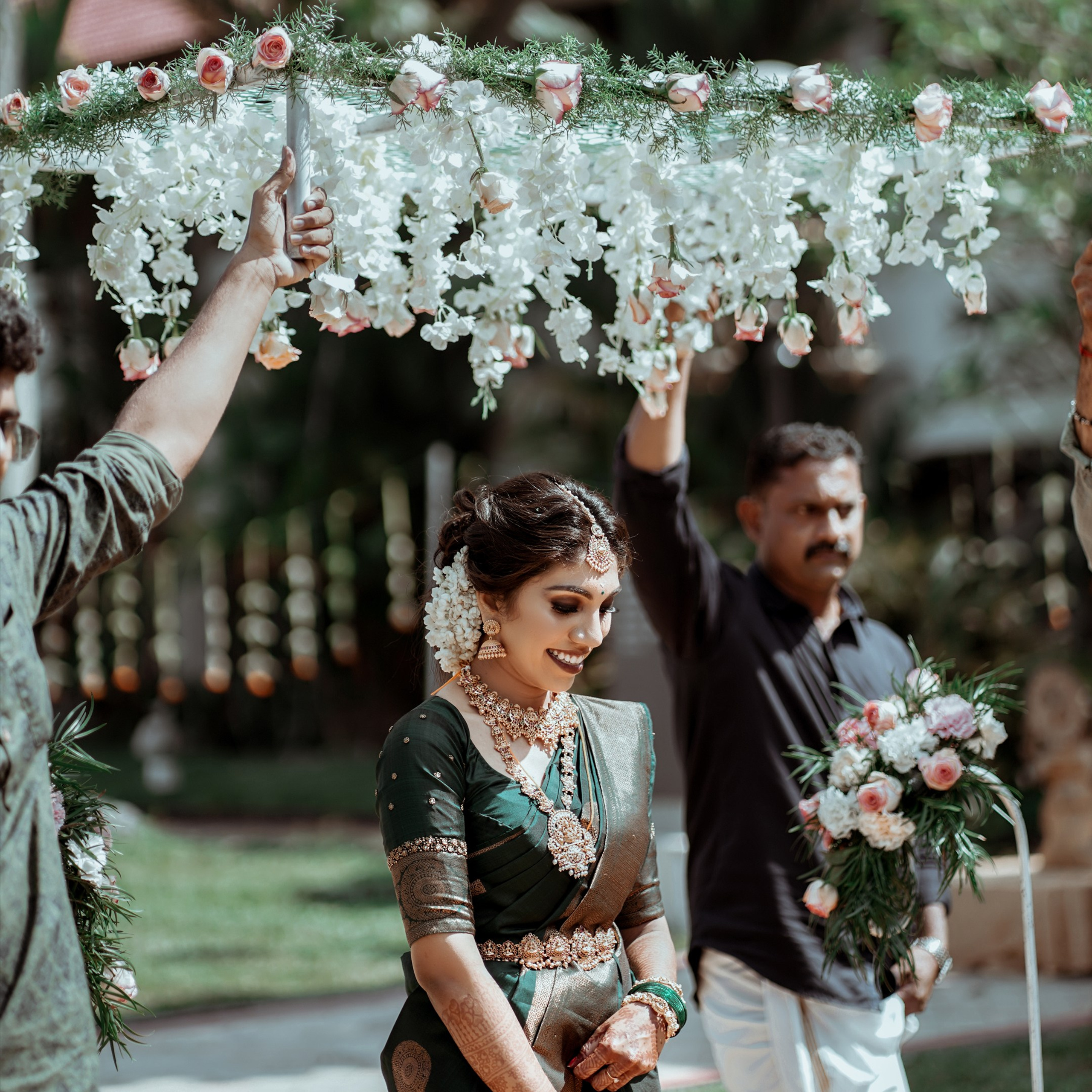 A South Indian Intimate wedding. BokehAds | Wedding Photography & Films