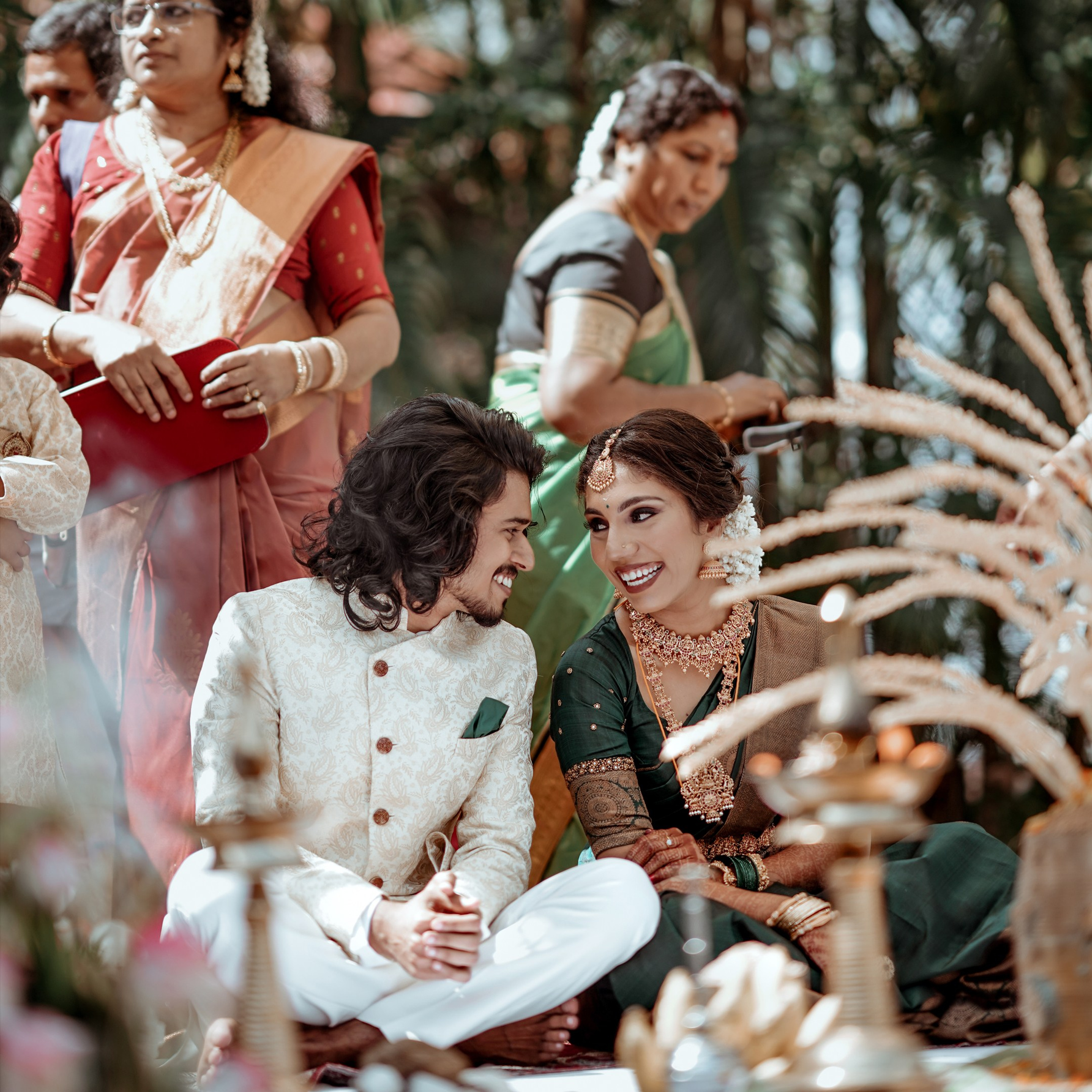 A South Indian Intimate wedding. BokehAds | Wedding Photography & Films