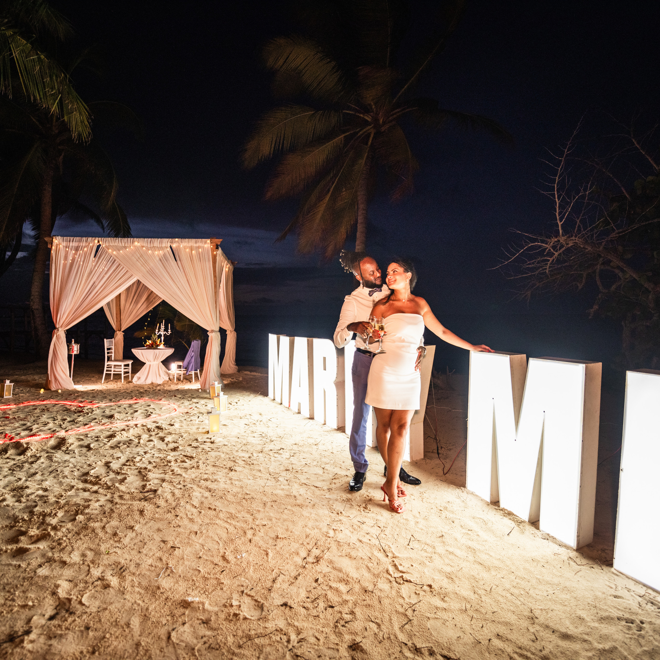 Feedback. Exclusive Marriage Proposals & Wedding Moments in Punta Cana | Mikhail Chernov Photography