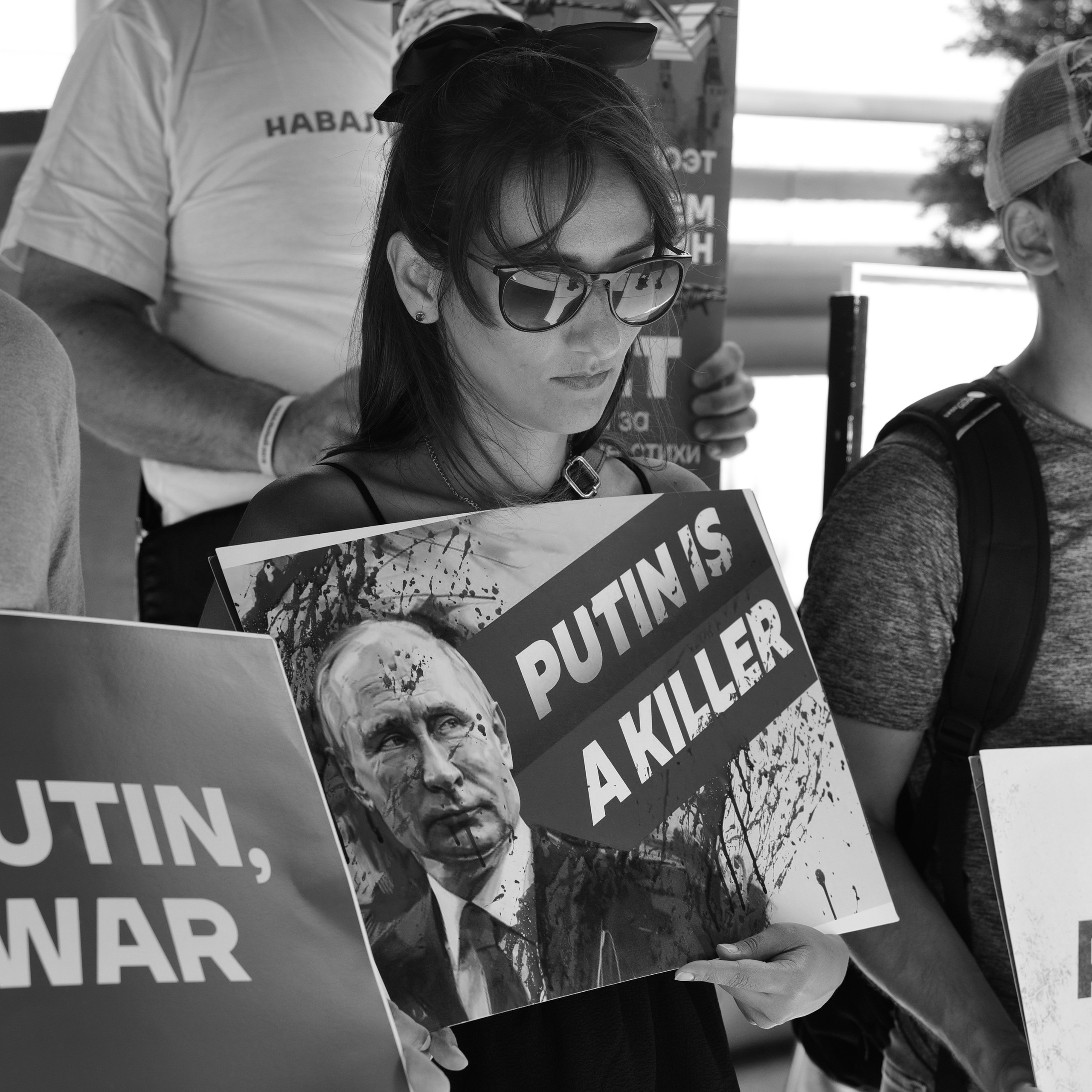 Rallies of team Navalny NY