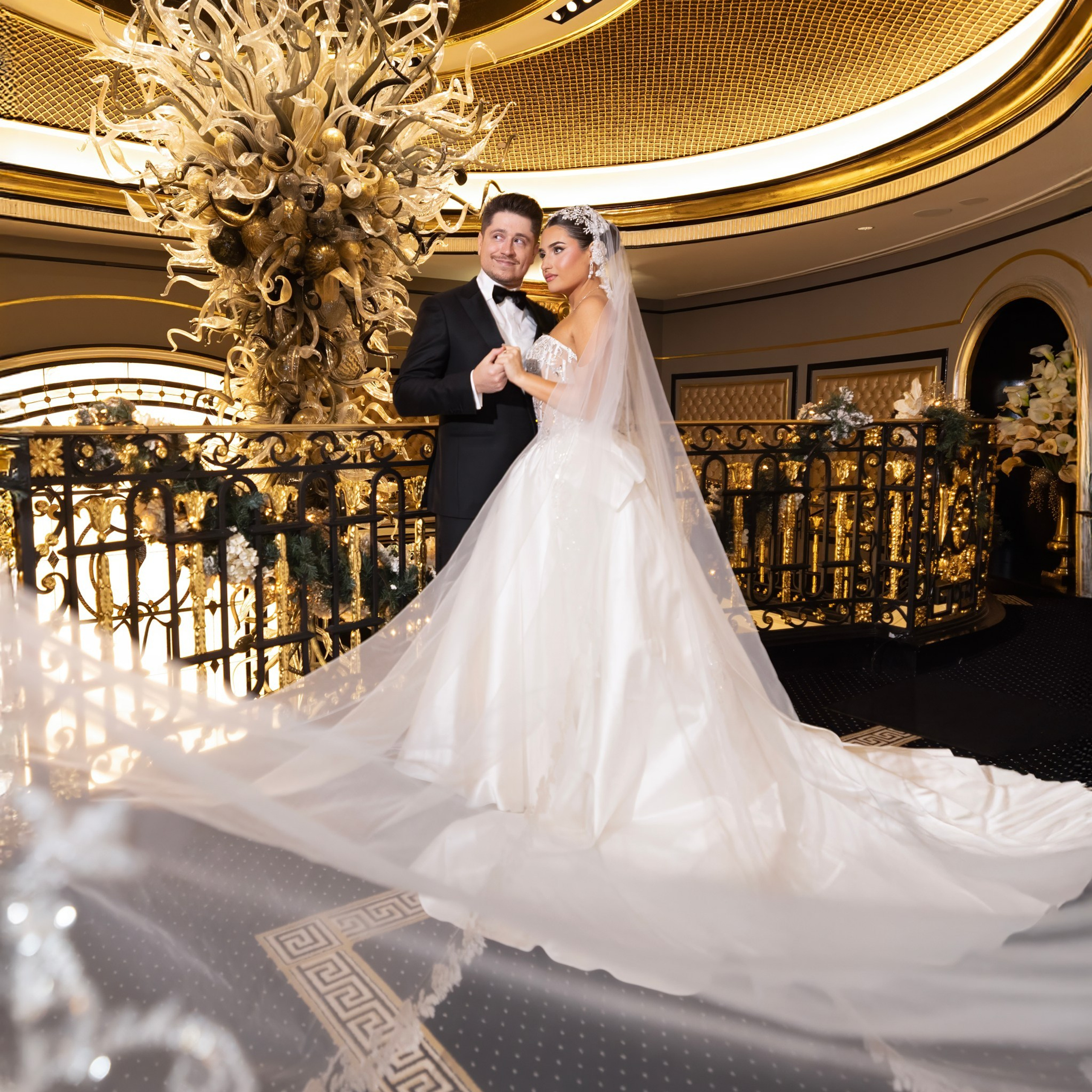 Natalie and Ghasan, Nanina’s in the Park, Belleville, NJ. Wedding Photo & Video