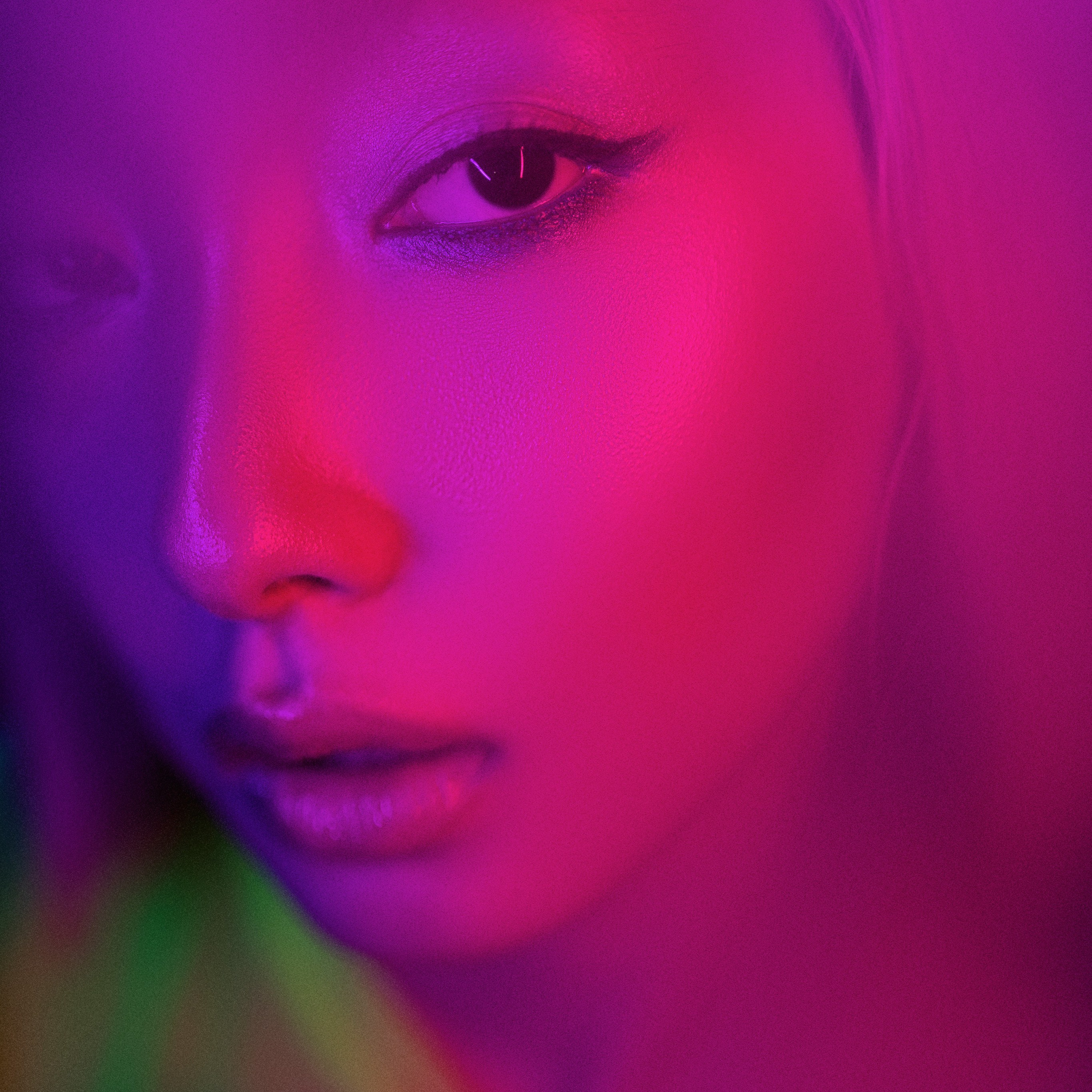 Photography for coffe brand in neon style. Dmitrii Shmatov — High-End Portrait & Fashion Photographer in Milan