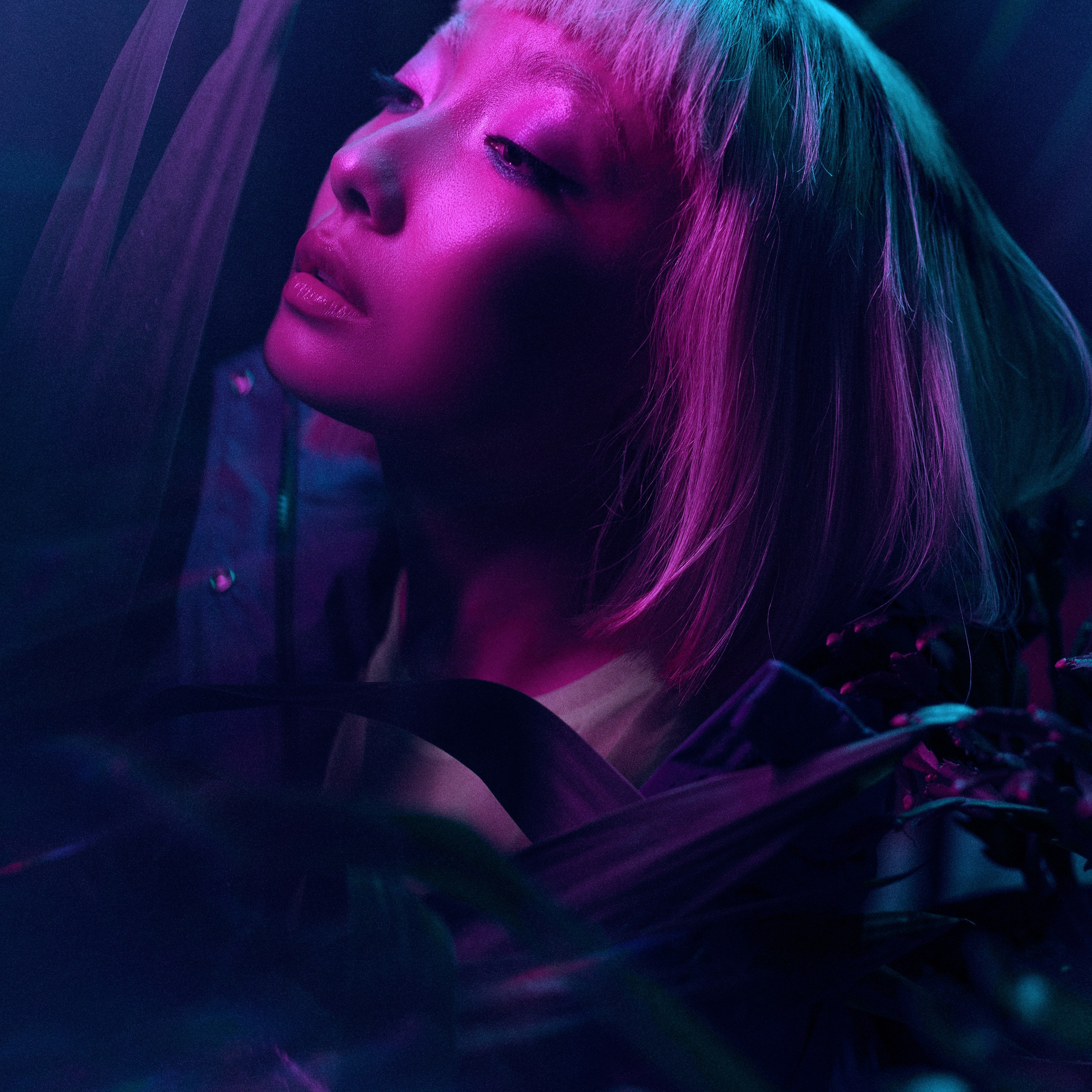 Photography for coffe brand in neon style. Dmitrii Shmatov — High-End Portrait & Fashion Photographer in Milan