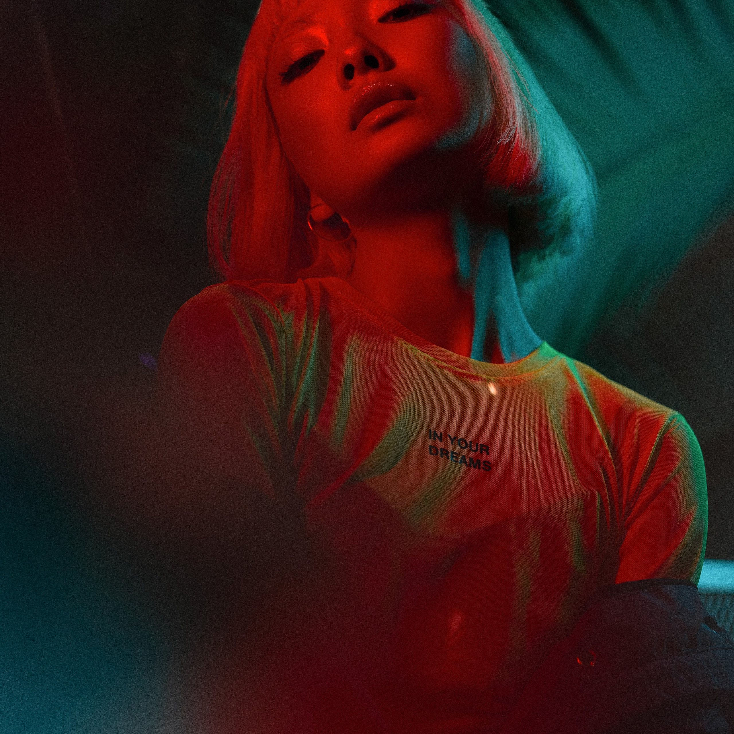 Photography for coffe brand in neon style. Dmitrii Shmatov — High-End Portrait & Fashion Photographer in Milan