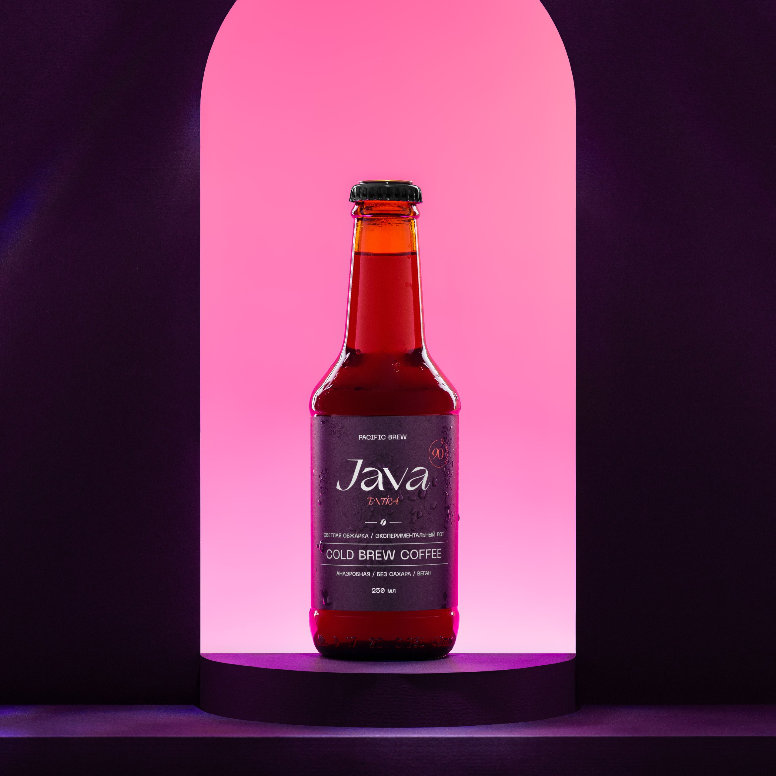 Photography for coffe brand in neon style. Dmitrii Shmatov — High-End Portrait & Fashion Photographer in Milan