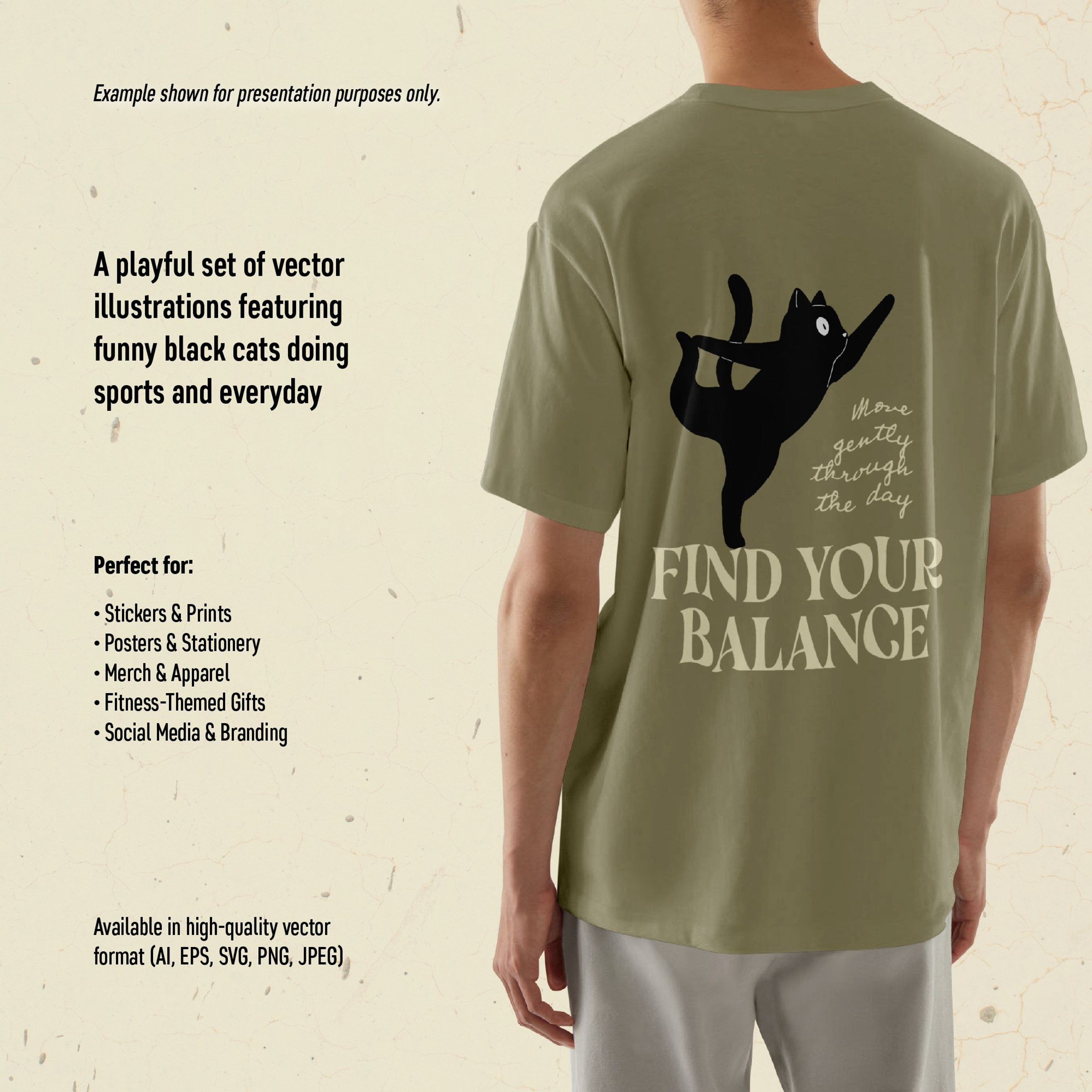 Sport Cats Clipart Set. Helen Reveur | Illustrator & Brand Designer | Ready-Made & Custom Illustrations