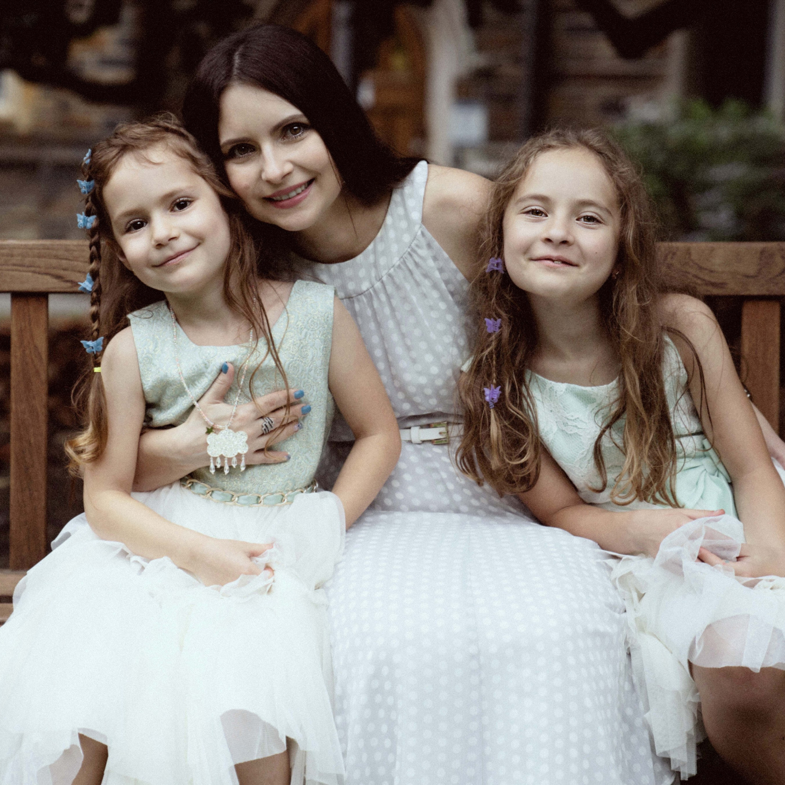 Victoria and her family