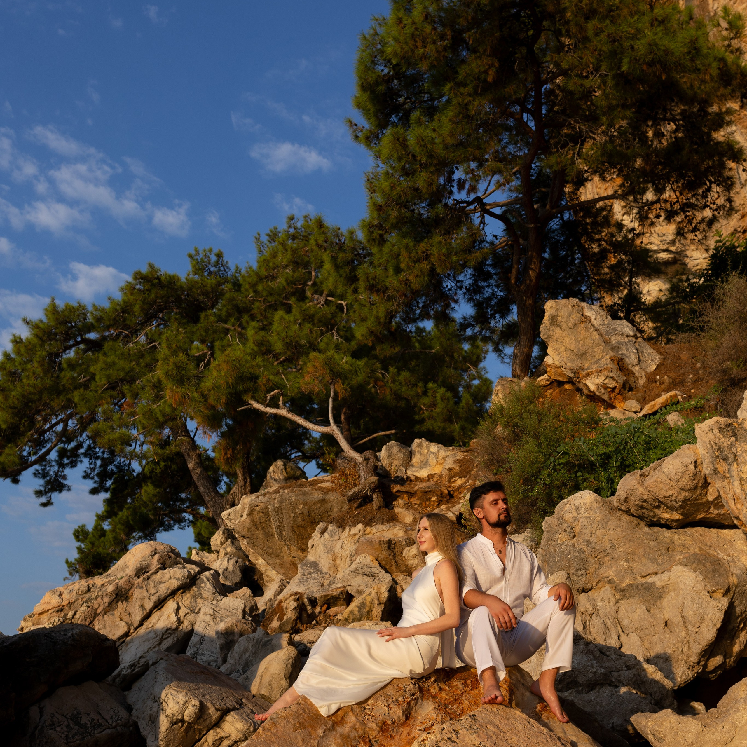 Свадебная фотосессия на пляже в Кемер. Professional Photographer in Alanya, Side, Belek, Antalya. Turkiye