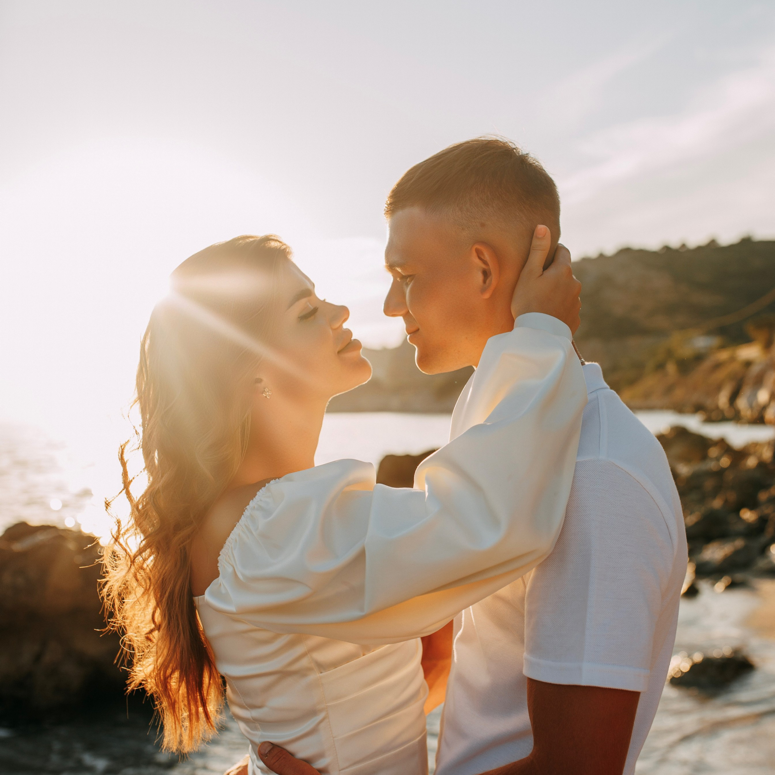 Love story на&nbsp;пляже клеопатры на&nbsp;закате. Аланья