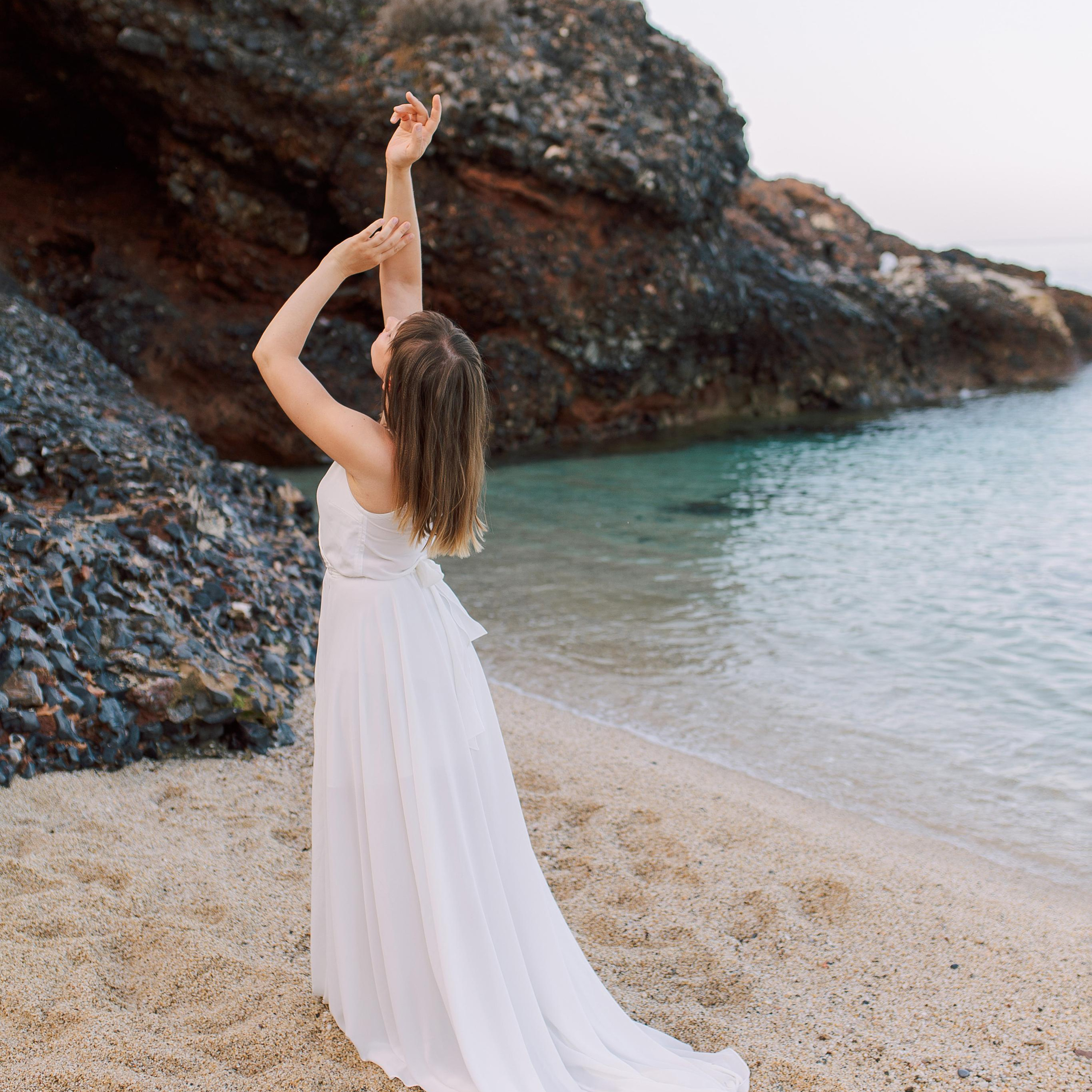 Morning. On Cleopatra Beach. Alsu Develi, Photographer in Turkey, Alanya, Side, Belek, Antalya, Kemer, Turkiye. Photoshooting in Alanya. Photosession in Belek, Side