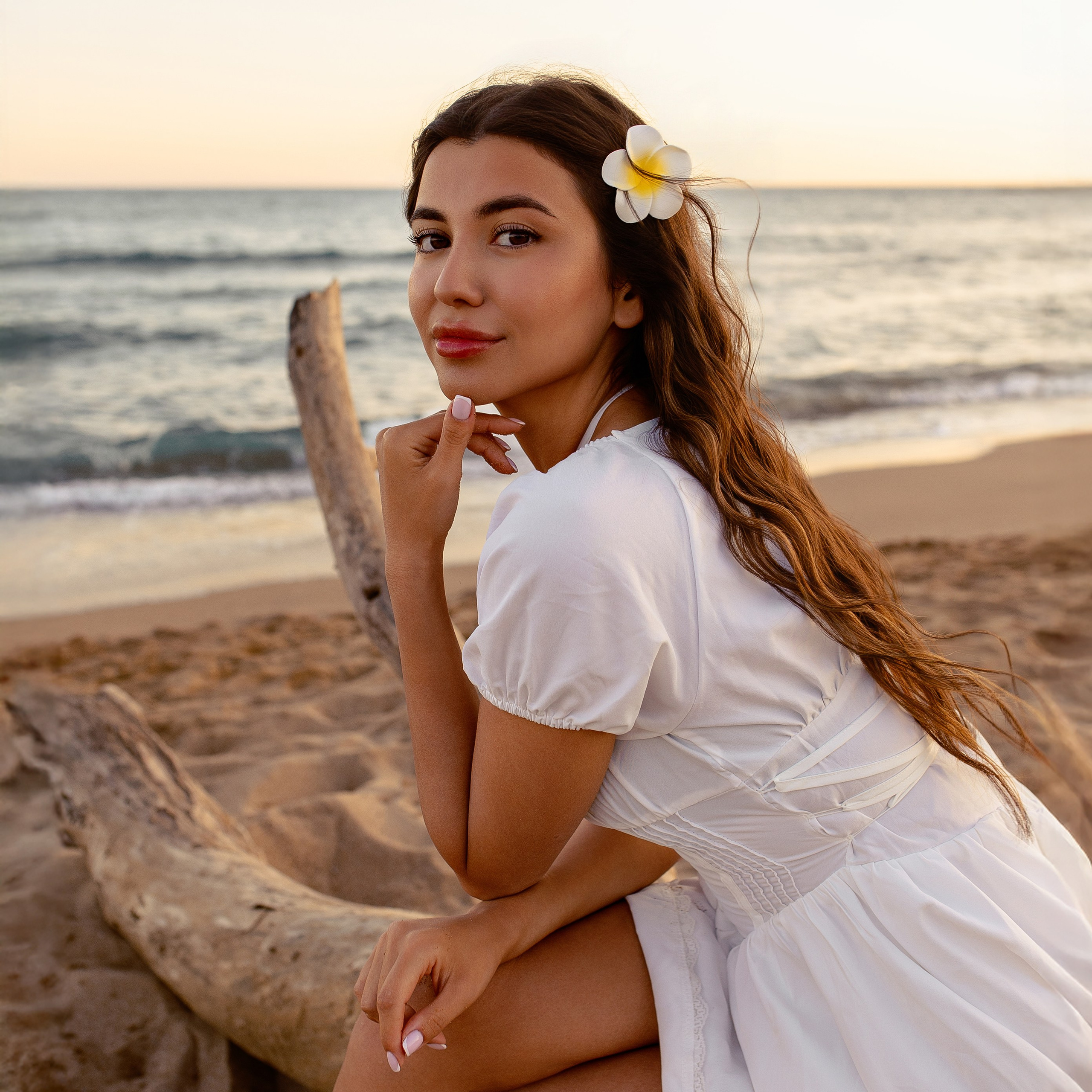 Закат. Индивидуальная портретная фотосессия на закате на пляже Сиде. Professional Photographer in Alanya, Side, Belek, Antalya. Turkiye