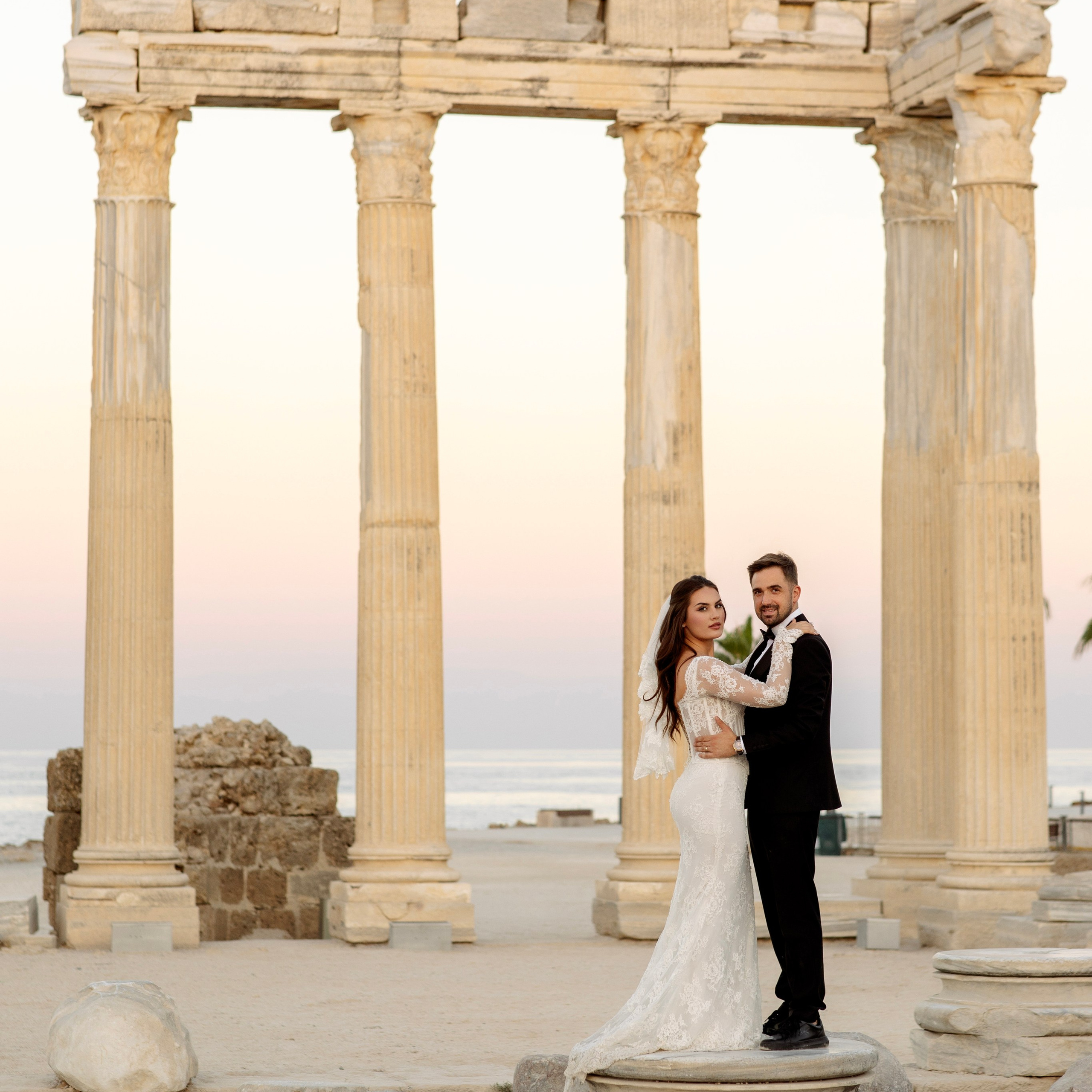 4.Симфония моря и&nbsp;истории: Свадебный рассвет в&nbsp;Сиде