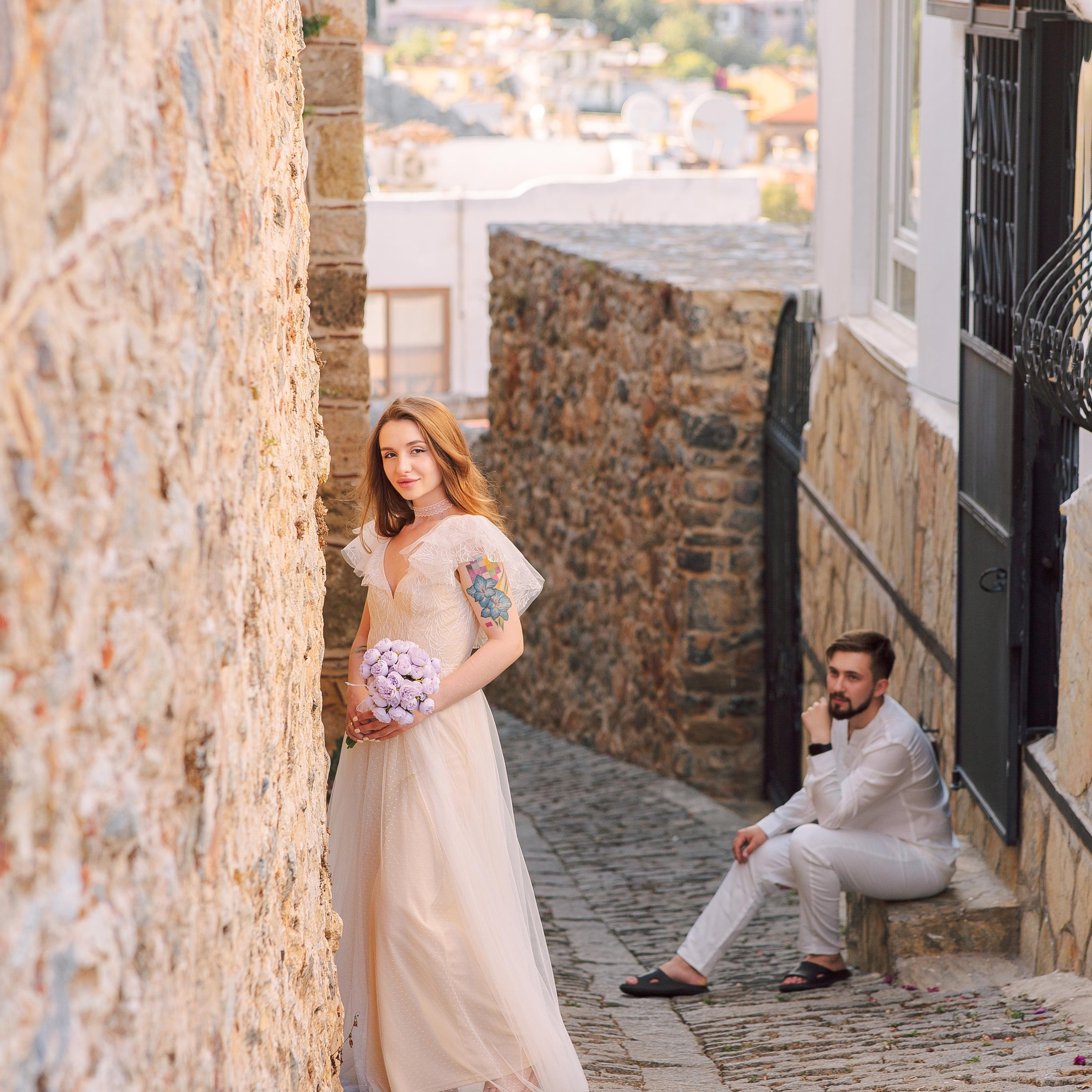 Фотосессия для пар у крепости Алания couple love story. Alsu Develi, Photographer in Turkey, Alanya, Side, Belek, Antalya, Kemer, Turkiye. Photoshooting in Alanya. Photosession in Belek, Side