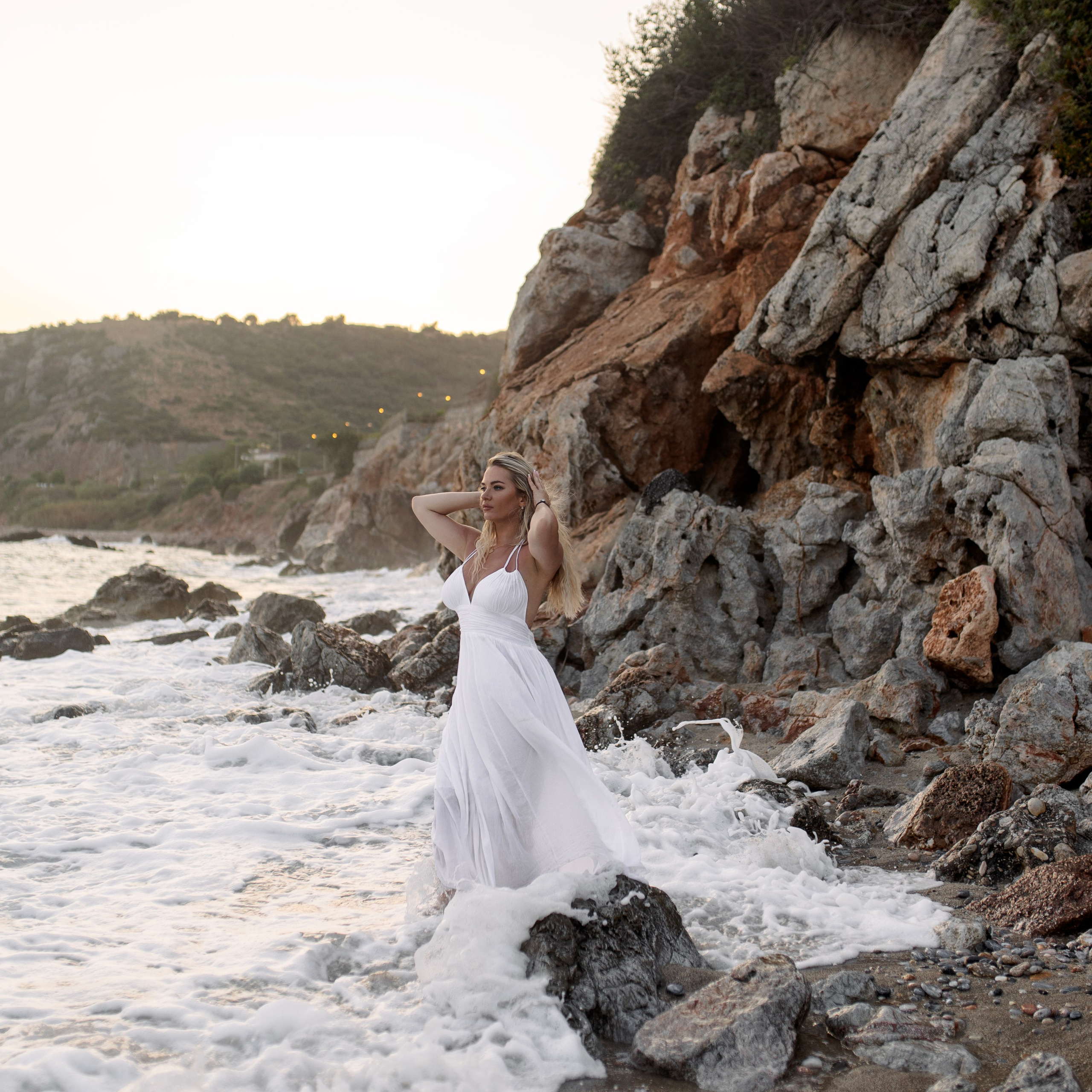 Закат. Пляж. Закатная съемка на пляже Клеопатры. Аланья. Алсу Девели. Фотограф в Алании в Турции, Аланья, Сиде, Белек, Анталия, Кемер, Конаклы, Окурджалар. Фотосъемки в Алании. Фотосессия в Алания