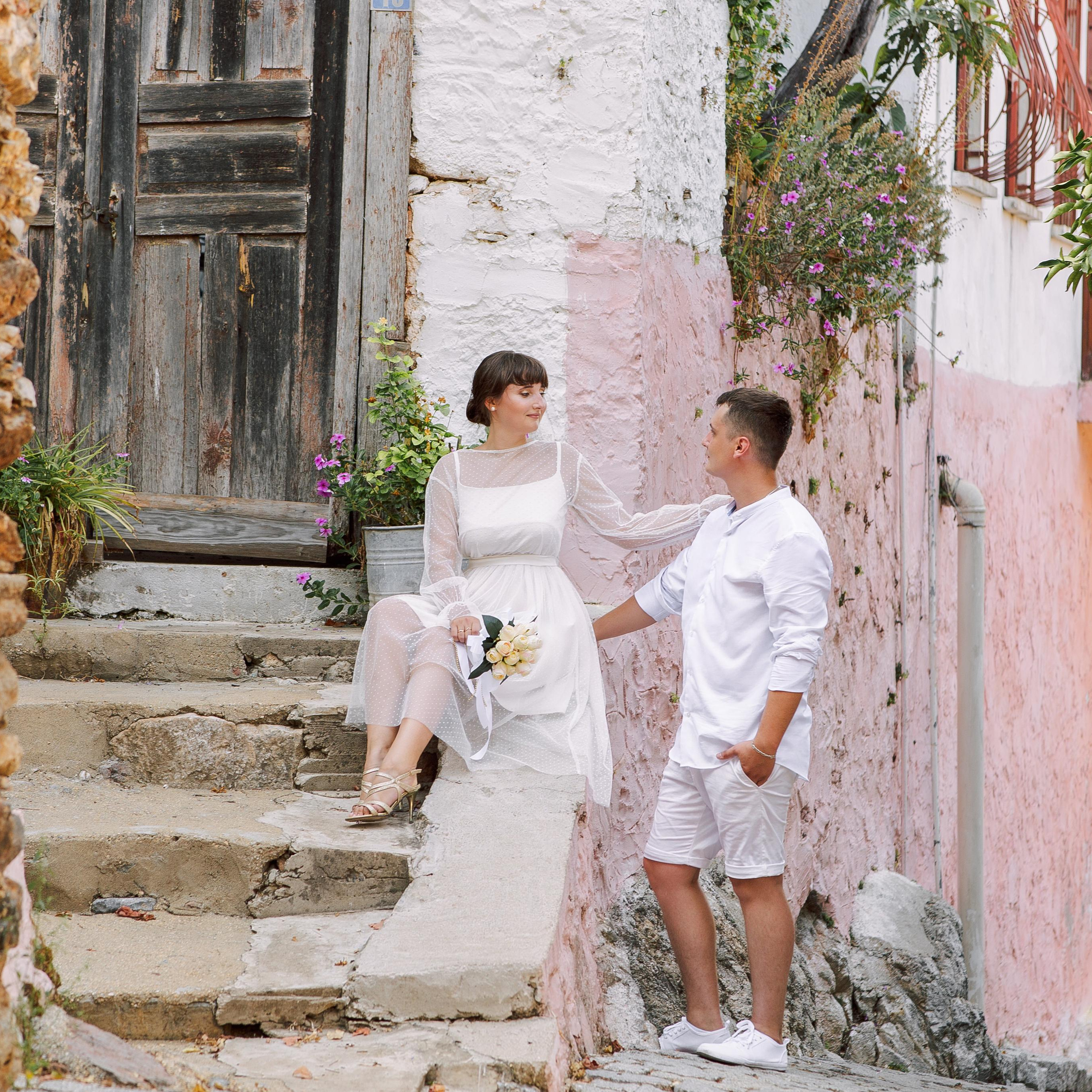 Wedding photo shoot in Alanya: Castle, port and beach. Alsu Develi, Photographer in Turkey, Alanya, Side, Belek, Antalya, Kemer, Turkiye. Photoshooting in Alanya. Photosession in Belek, Side