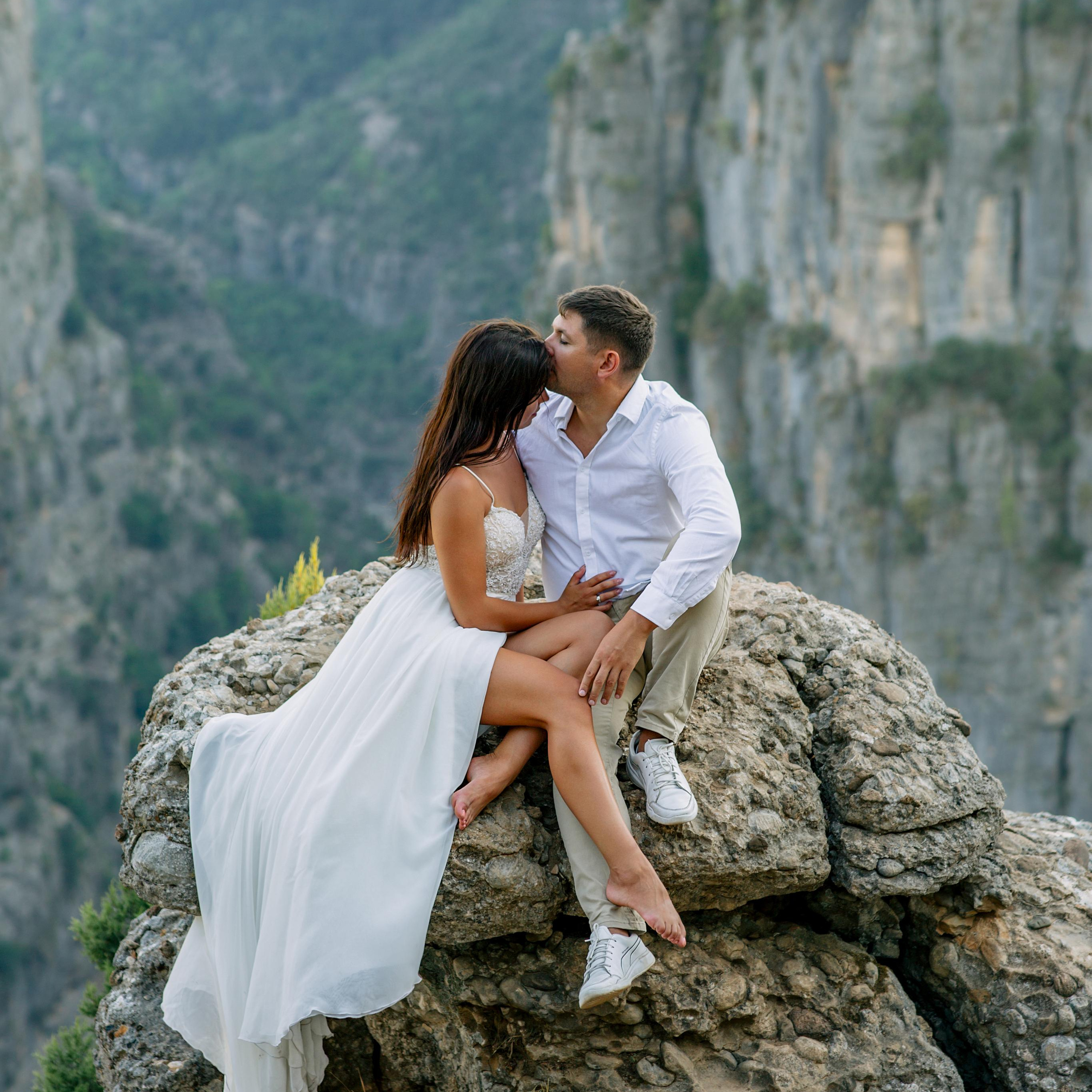 Свадебная фотосессия у каньона Тазы. Алсу Девели. Фотограф в Алании в Турции, Аланья, Сиде, Белек, Анталия, Кемер, Конаклы, Окурджалар. Фотосъемки в Алании. Фотосессия в Алания