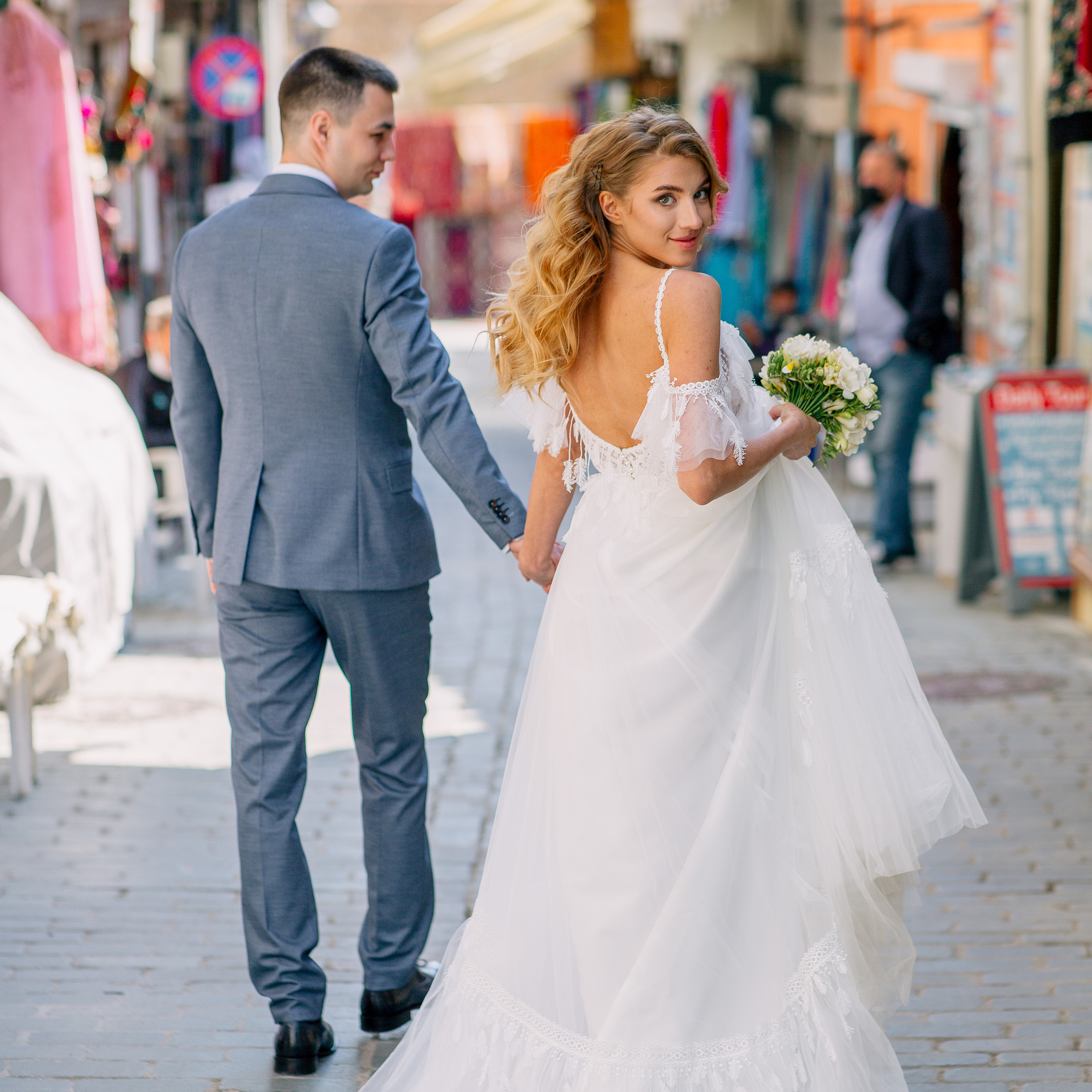 Wedding photo session in Kaleici, Antalya. Alsu Develi, Photographer in Turkey, Alanya, Side, Belek, Antalya, Kemer, Turkiye. Photoshooting in Alanya. Photosession in Belek, Side