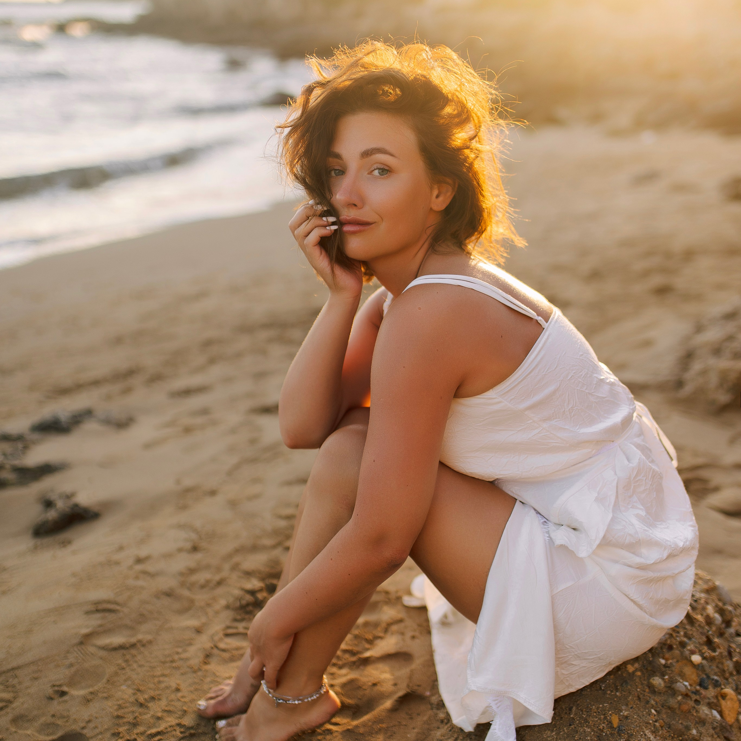 Закат. Индивидуальная фотосессия на пляже в Сиде…. Алсу Девели. Фотограф в Алании в Турции, Аланья, Сиде, Белек, Анталия, Кемер, Конаклы, Окурджалар. Фотосъемки в Алании. Фотосессия в Алания