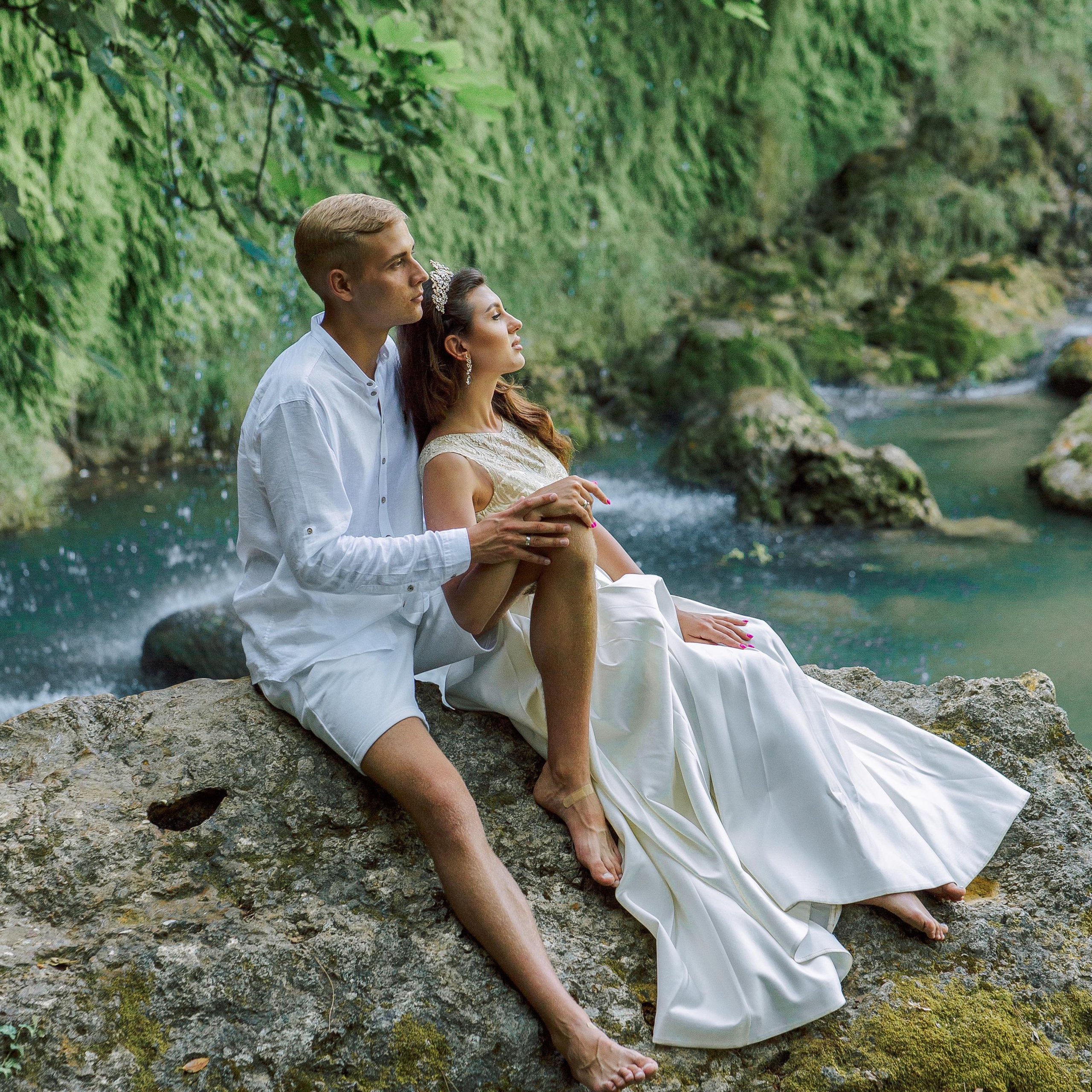 Свадебная фотосессия у водопада.Фотограф белек. Алсу Девели. Фотограф в Алании в Турции, Аланья, Сиде, Белек, Анталия, Кемер, Конаклы, Окурджалар. Фотосъемки в Алании. Фотосессия в Алания