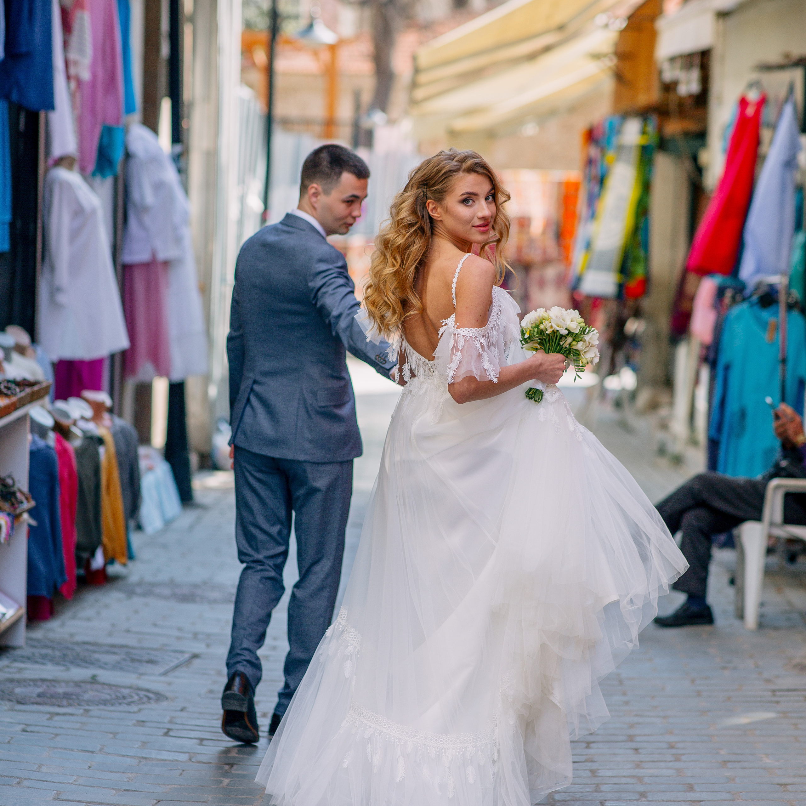 Wedding photo session in Kaleici, Antalya. Alsu Develi, Photographer in Turkey, Alanya, Side, Belek, Antalya, Kemer, Turkiye. Photoshooting in Alanya. Photosession in Belek, Side