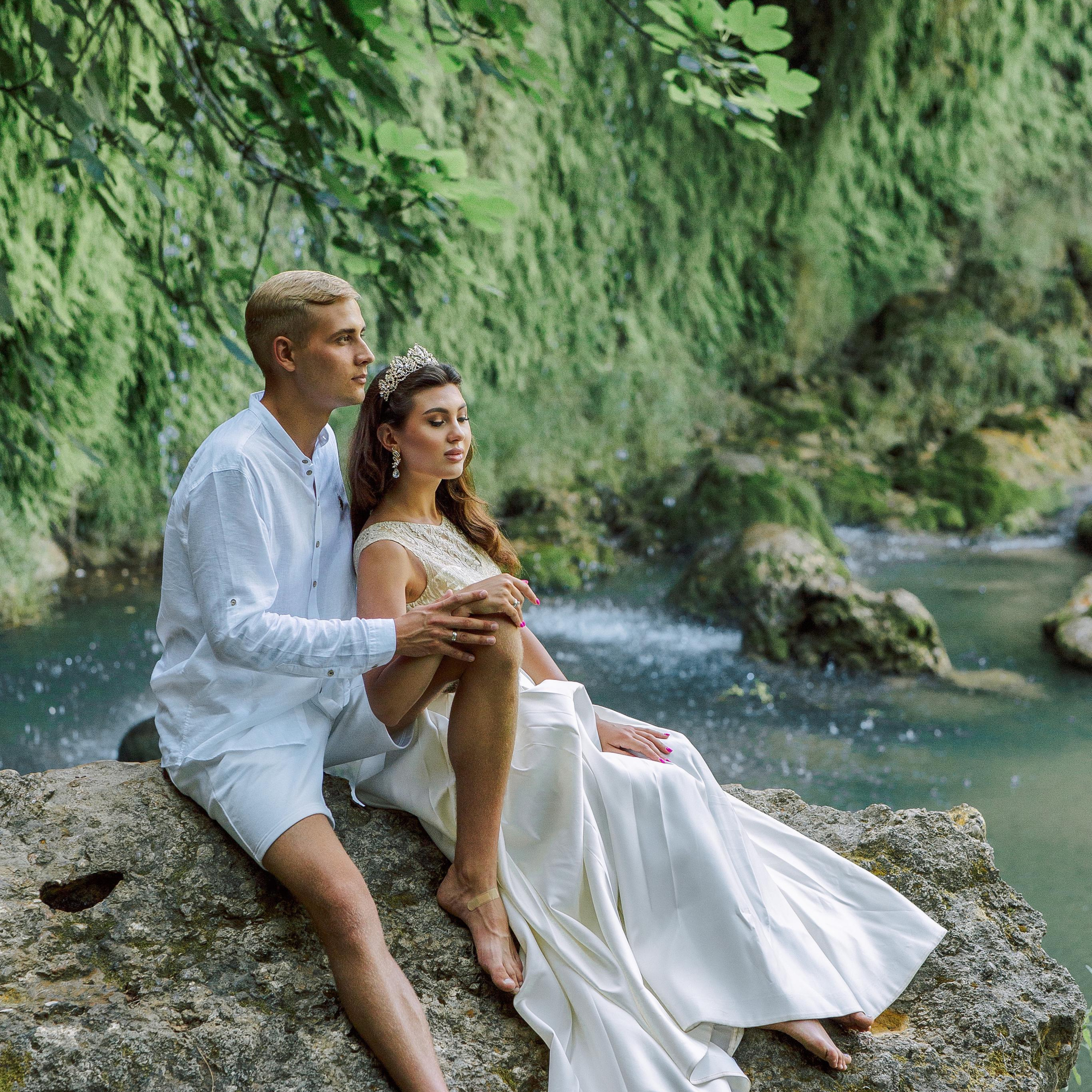 Свадебная фотосессия у водопада.Фотограф белек. Алсу Девели. Фотограф в Алании в Турции, Аланья, Сиде, Белек, Анталия, Кемер, Конаклы, Окурджалар. Фотосъемки в Алании. Фотосессия в Алания