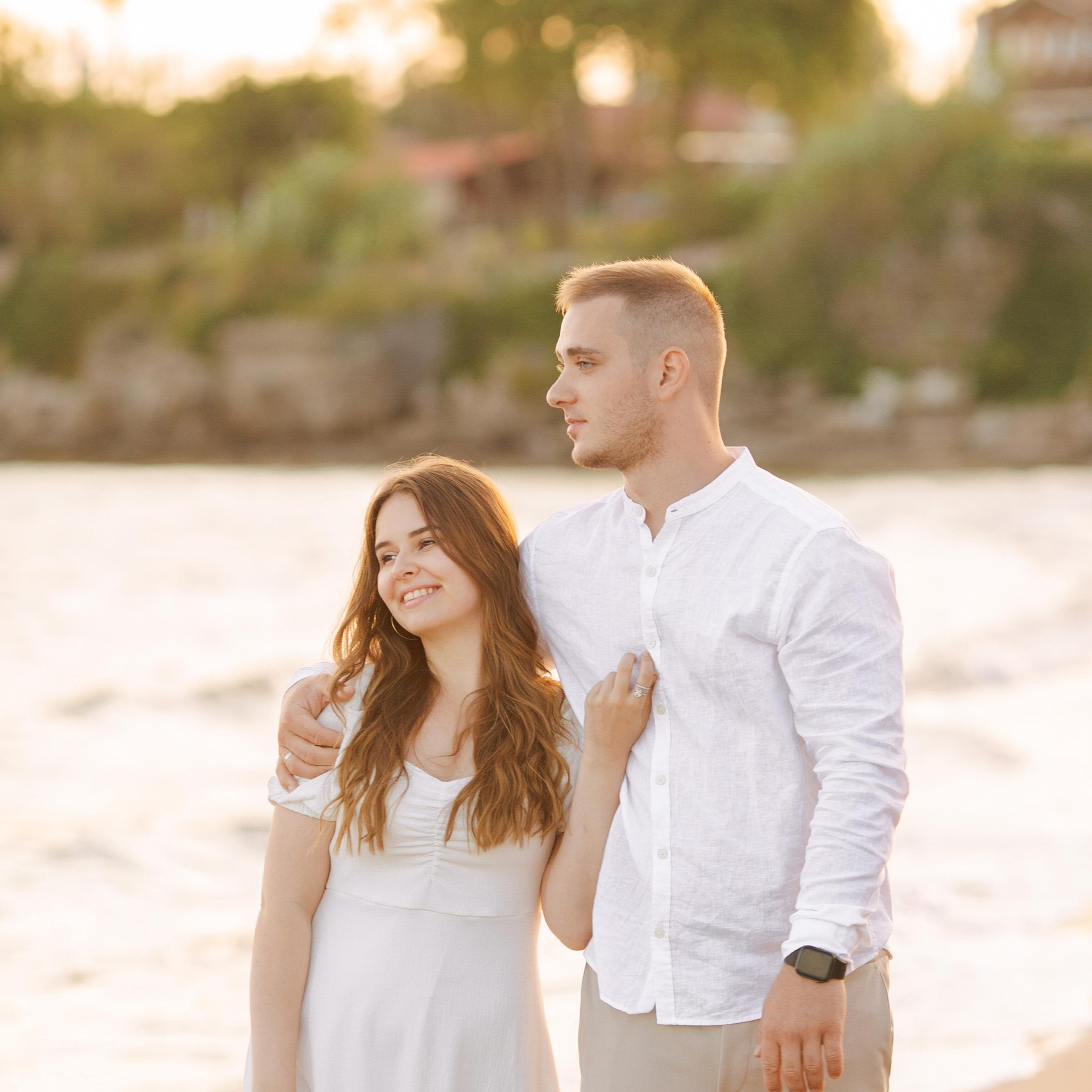 Love Story на пляже в Сиде на закате. Алсу Девели. Фотограф в Алании в Турции, Аланья, Сиде, Белек, Анталия, Кемер, Конаклы, Окурджалар. Фотосъемки в Алании. Фотосессия в Алания