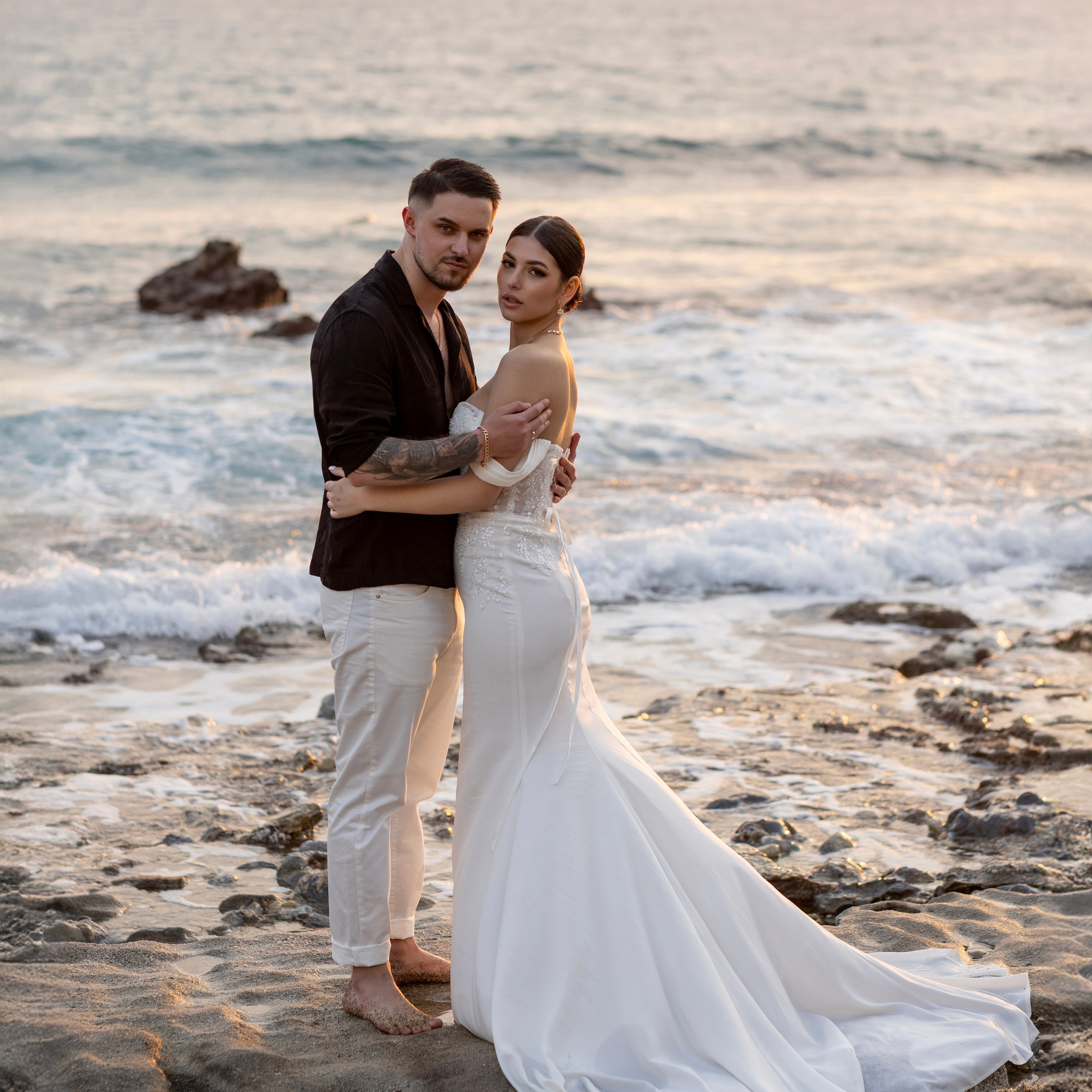 Закат.Свадебная фотосессия на пляже клеопатры. Аланья. Professional Photographer in Alanya, Side, Belek, Antalya. Turkiye