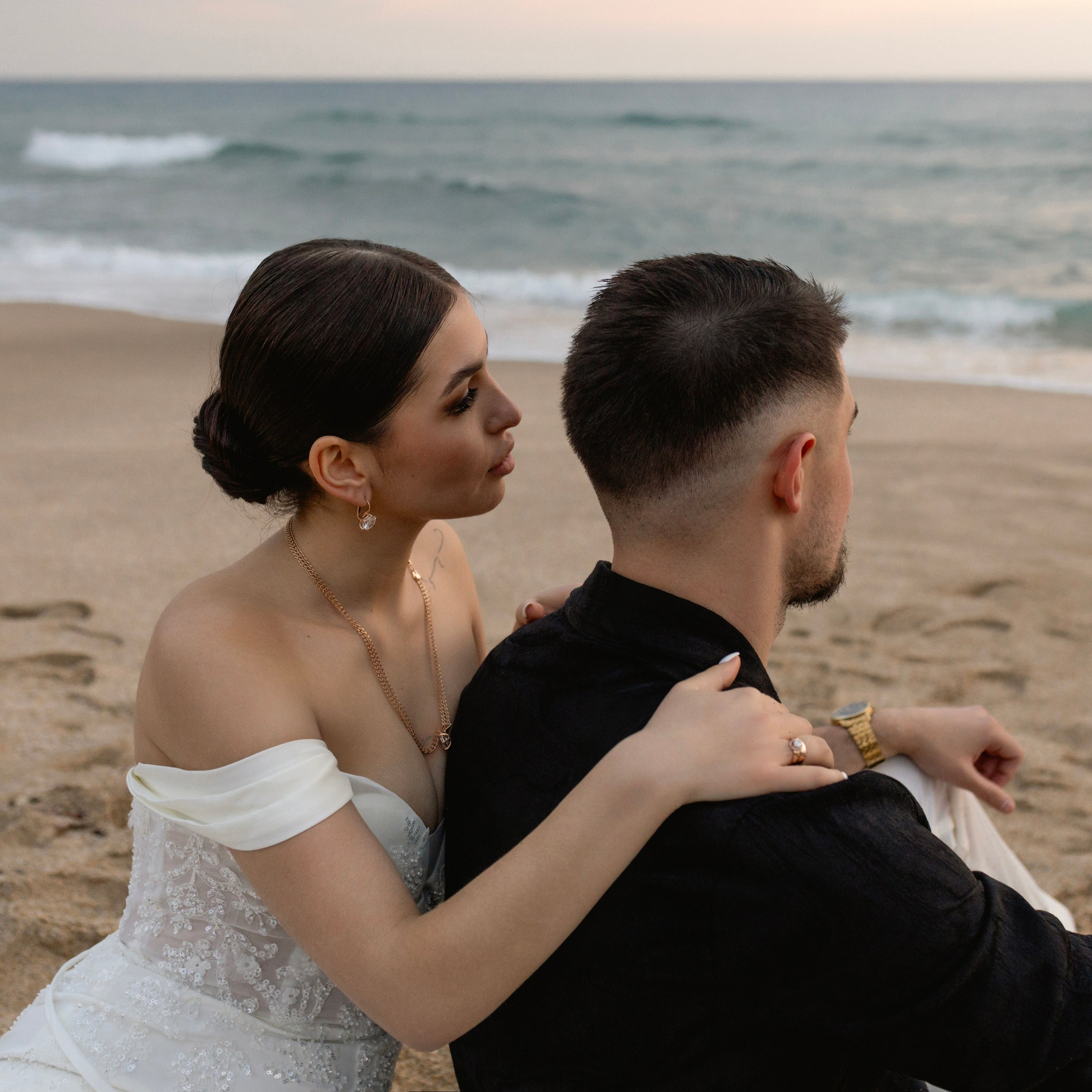 Закат.Свадебная фотосессия на пляже клеопатры. Аланья. Professional Photographer in Alanya, Side, Belek, Antalya. Turkiye