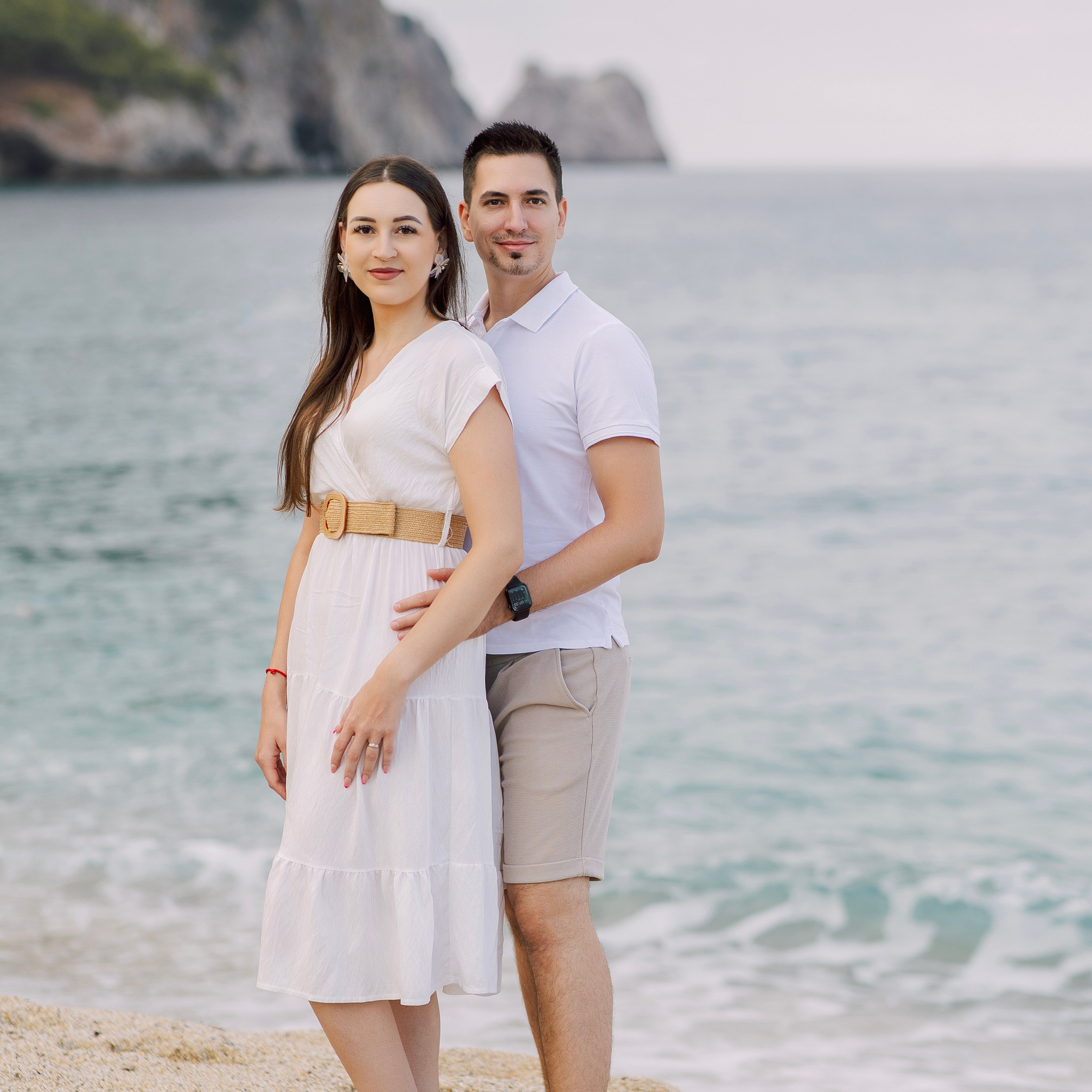 Morning. Beach. Morning photoshoot on Cleopatra Beach. Alanya. Alsu Develi, Photographer in Turkey, Alanya, Side, Belek, Antalya, Kemer, Turkiye. Photoshooting in Alanya. Photosession in Belek, Side