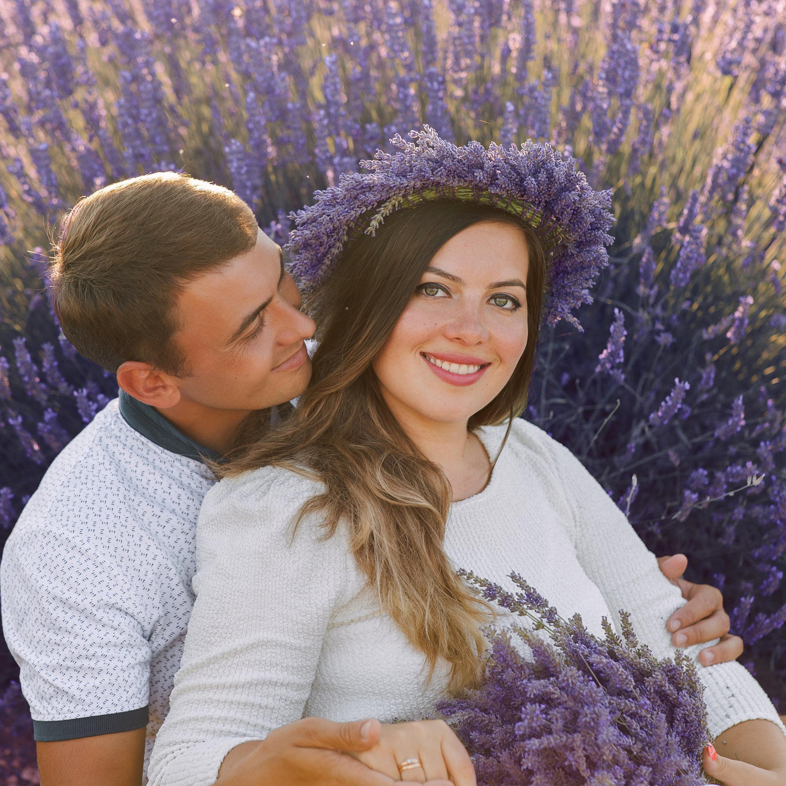 Love Story на лавандовых полях. Алсу Девели. Фотограф в Алании в Турции, Аланья, Сиде, Белек, Анталия, Кемер, Конаклы, Окурджалар. Фотосъемки в Алании. Фотосессия в Алания