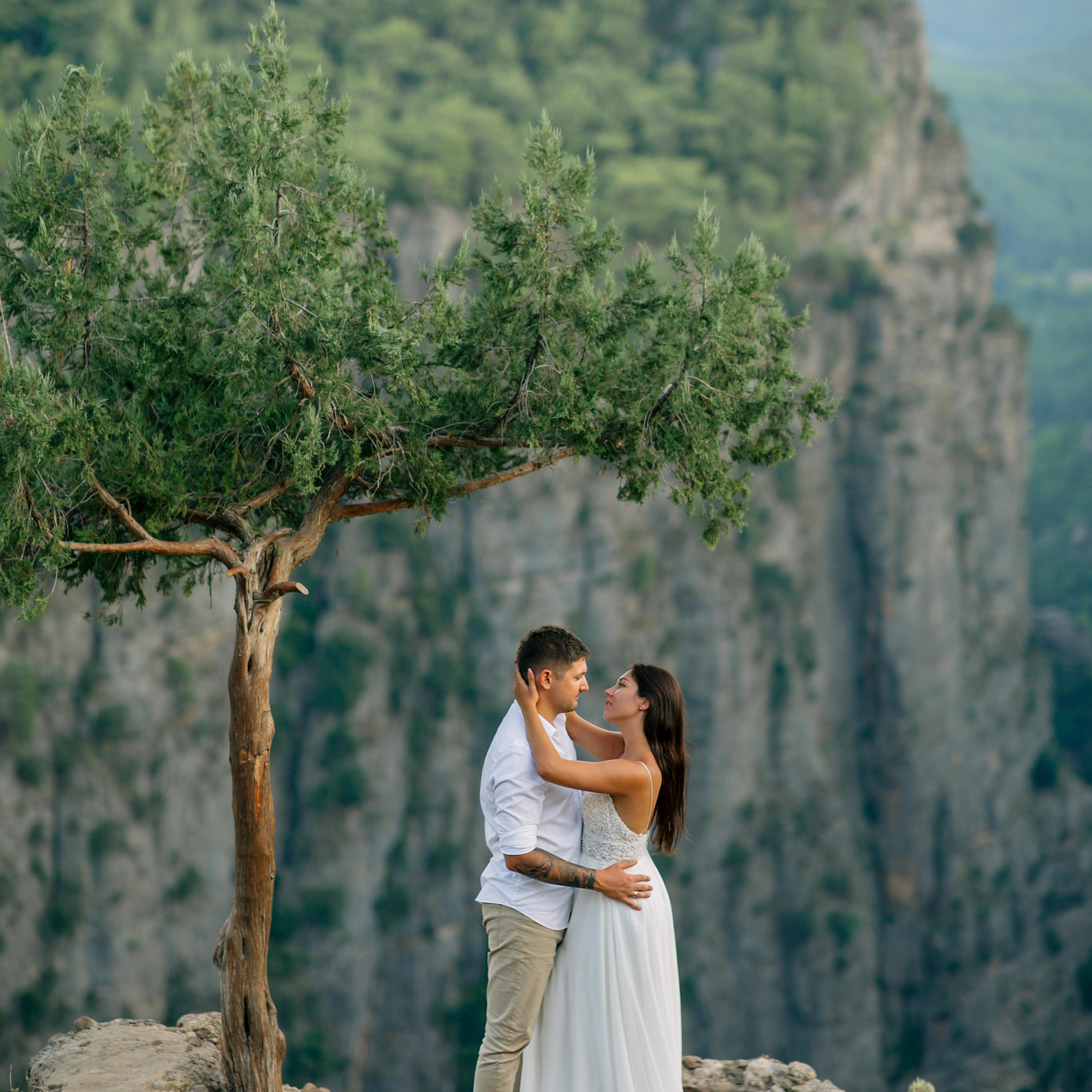 Свадебная фотосессия у каньона Тазы. Алсу Девели. Фотограф в Алании в Турции, Аланья, Сиде, Белек, Анталия, Кемер, Конаклы, Окурджалар. Фотосъемки в Алании. Фотосессия в Алания