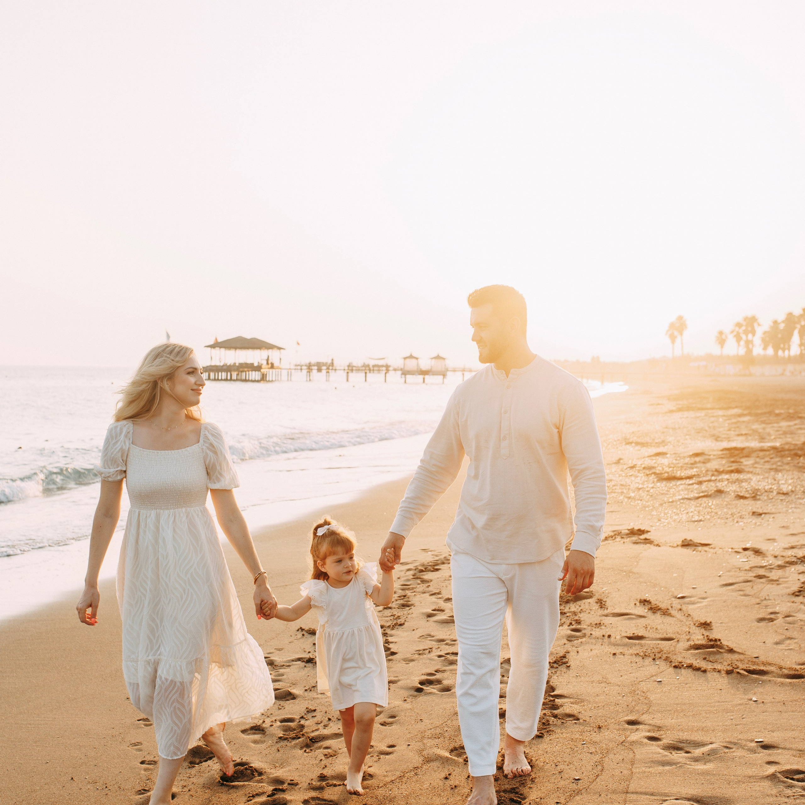 1.Закат. Семейная фотосессия на&nbsp;пляже в&nbsp;Белеке.