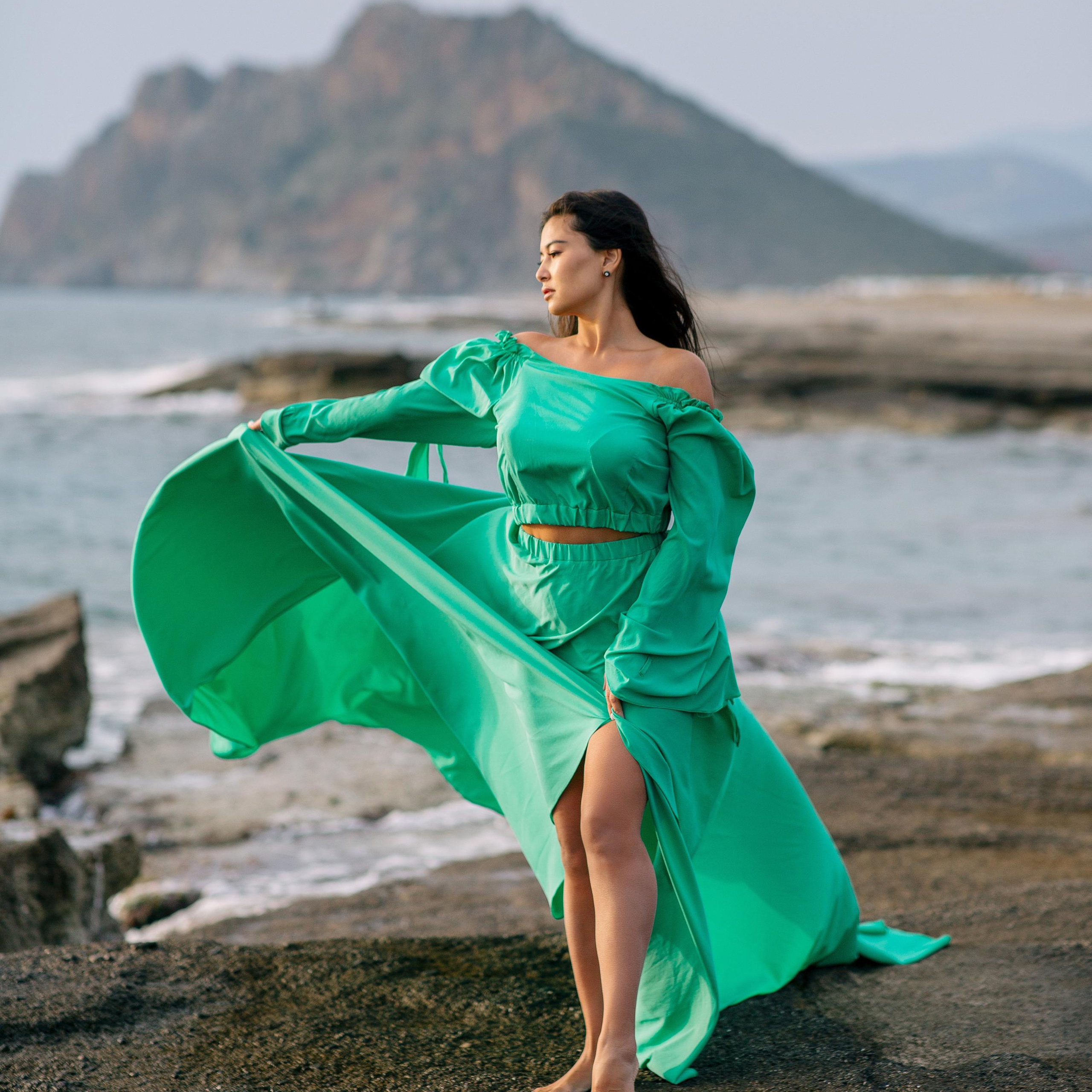 Фотосессия на пляже Кору в летящих платьях аланья. Алсу Девели. Фотограф в Алании в Турции, Аланья, Сиде, Белек, Анталия, Кемер, Конаклы, Окурджалар. Фотосъемки в Алании. Фотосессия в Алания