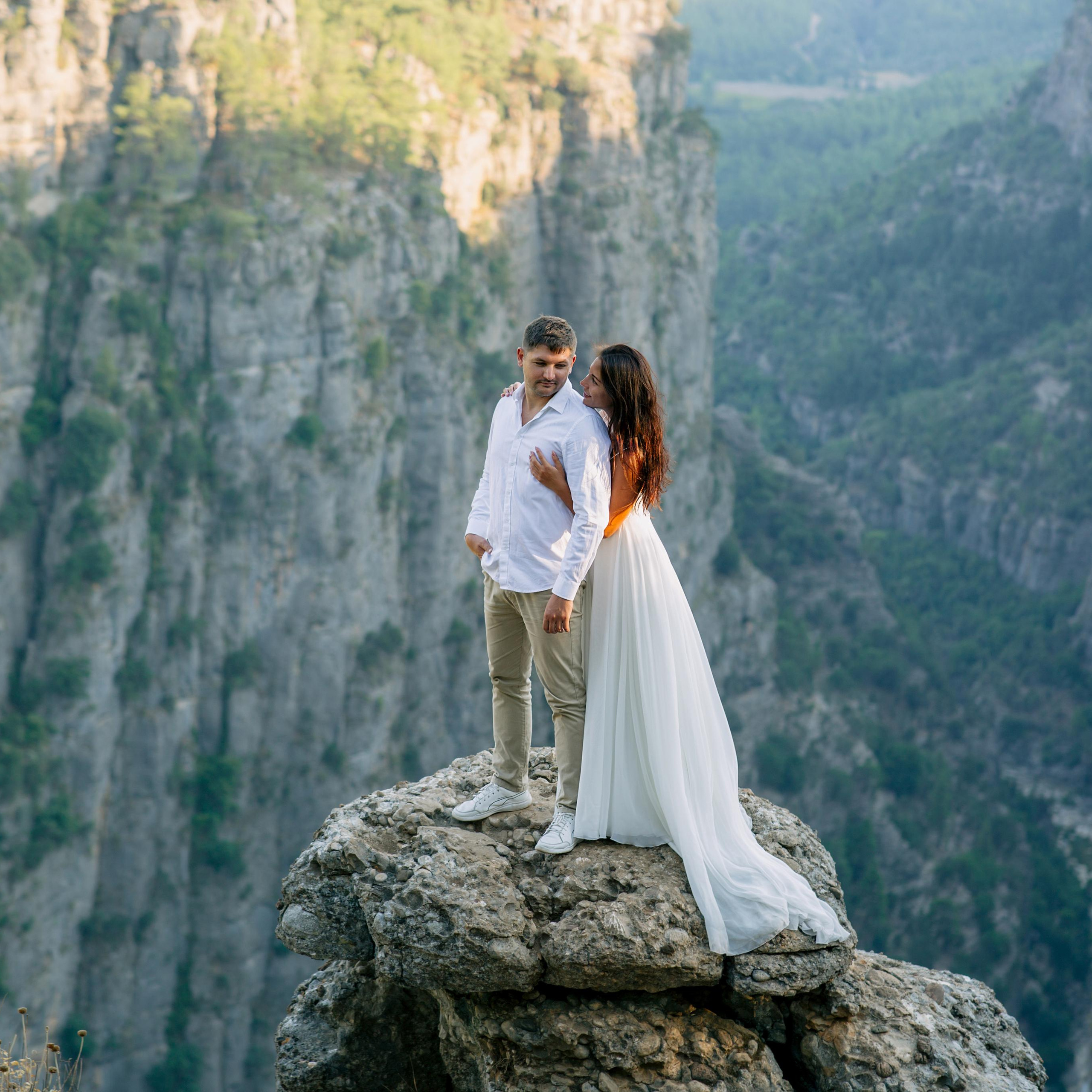 Свадебная фотосессия у каньона Тазы. Алсу Девели. Фотограф в Алании в Турции, Аланья, Сиде, Белек, Анталия, Кемер, Конаклы, Окурджалар. Фотосъемки в Алании. Фотосессия в Алания
