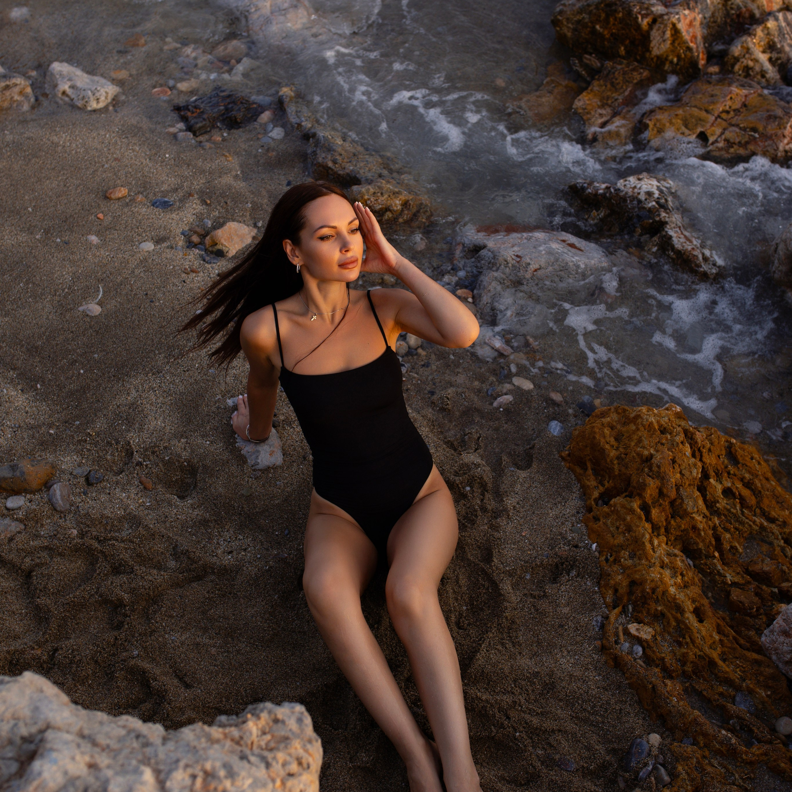 Закат. Пляж. Закатная съемка на пляже Клеопатры. Аланья. Alsu Develi, Photographer in Turkey, Alanya, Side, Belek, Antalya, Kemer, Turkiye. Photoshooting in Alanya. Photosession in Belek, Side