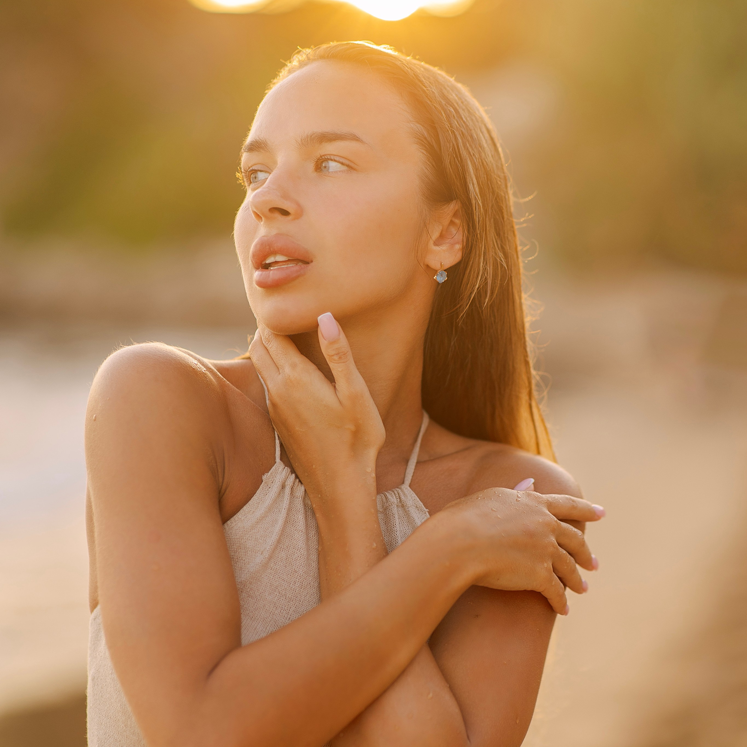 Закат. Индивидуальная фотосессия на пляже в Сиде. Алсу Девели. Фотограф в Алании в Турции, Аланья, Сиде, Белек, Анталия, Кемер, Конаклы, Окурджалар. Фотосъемки в Алании. Фотосессия в Алания