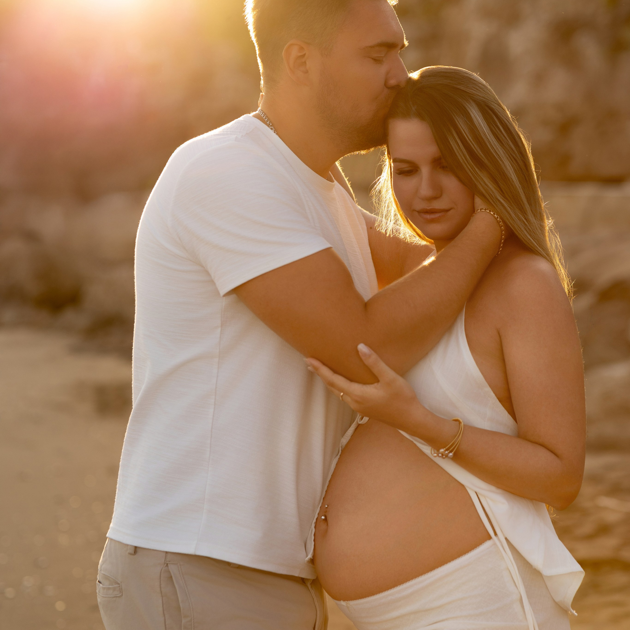 Фотосессия для беременных на закате в Сиде. Professional Photographer in Alanya, Side, Belek, Antalya. Turkiye