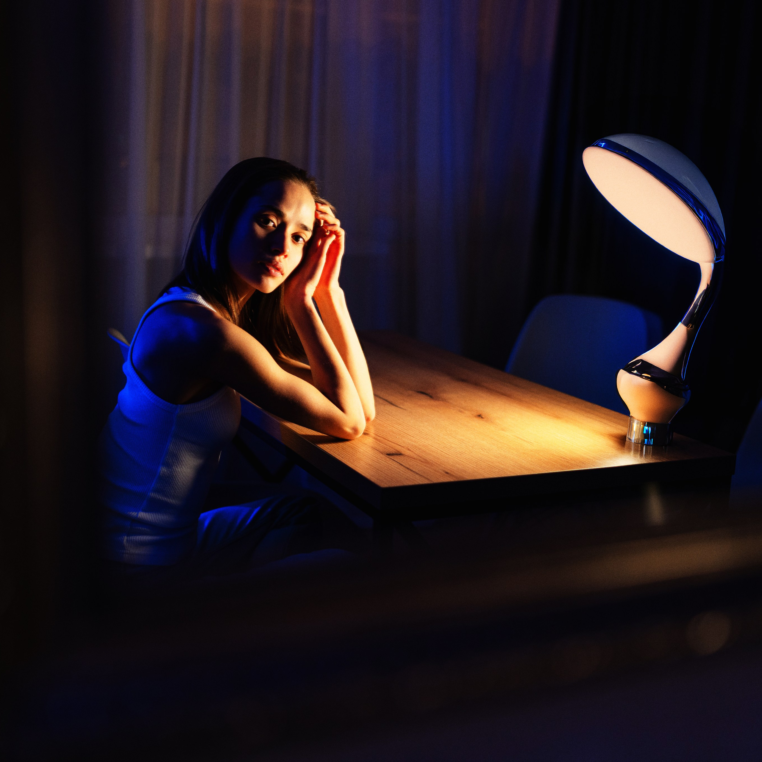 Fashion/Portrait fotoshooting. Portrait photographer in Germany and all over Europe Mischa Blank