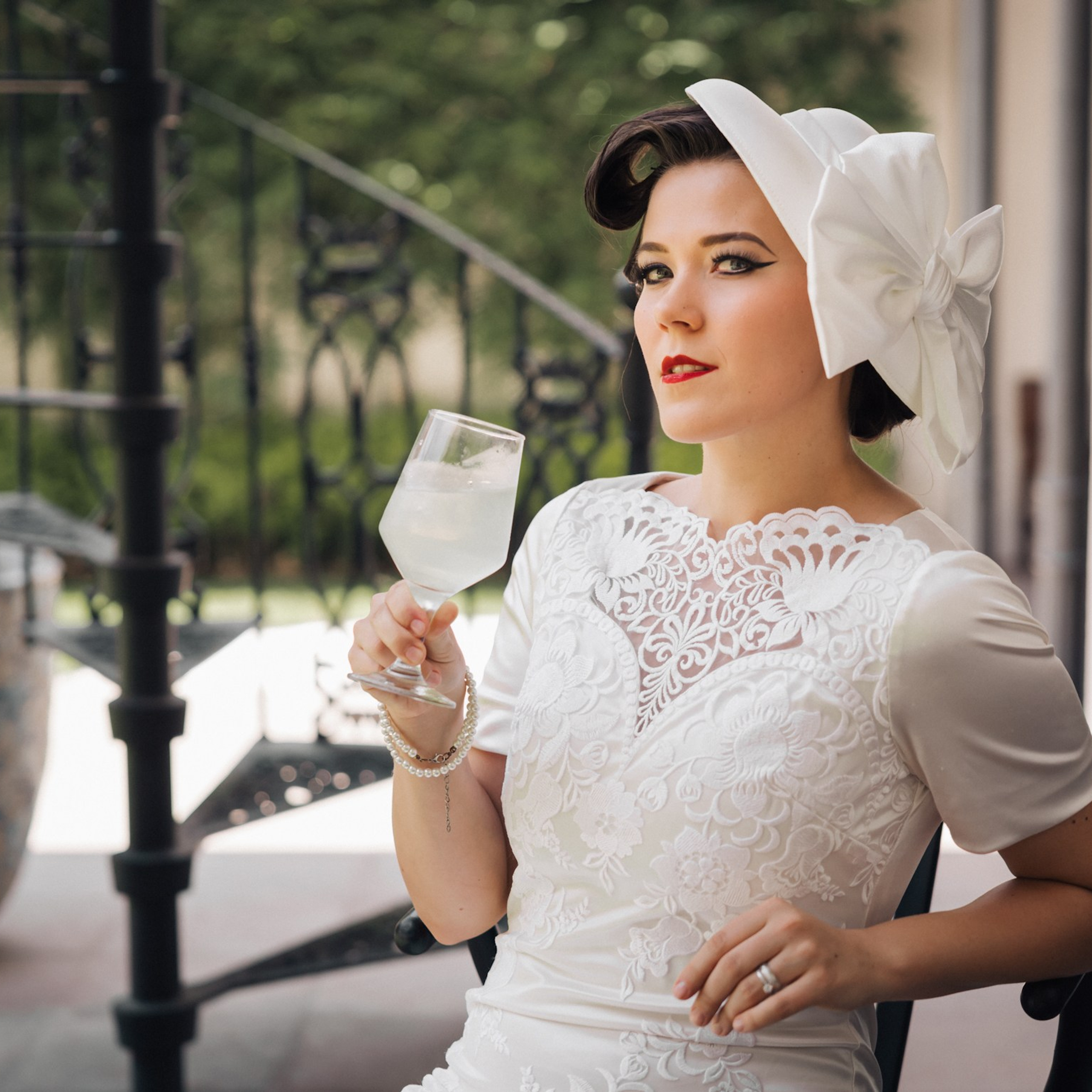 Svatební focení nevěsty